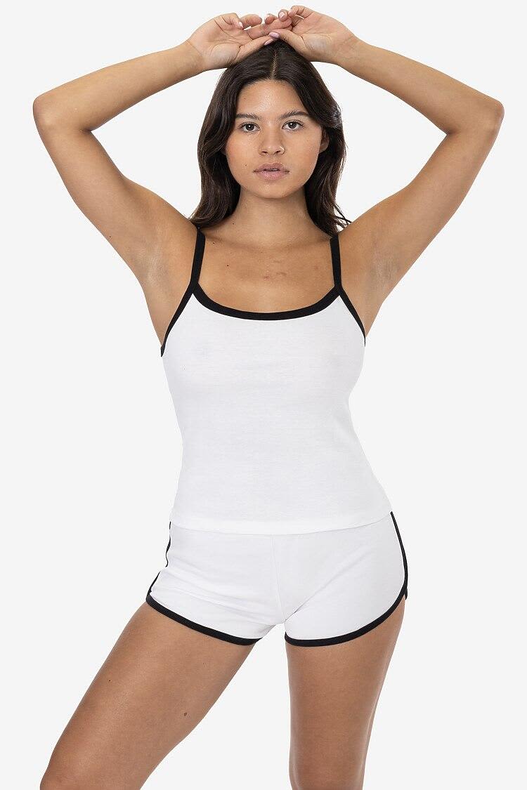 Baby Rib Spaghetti Tank Top