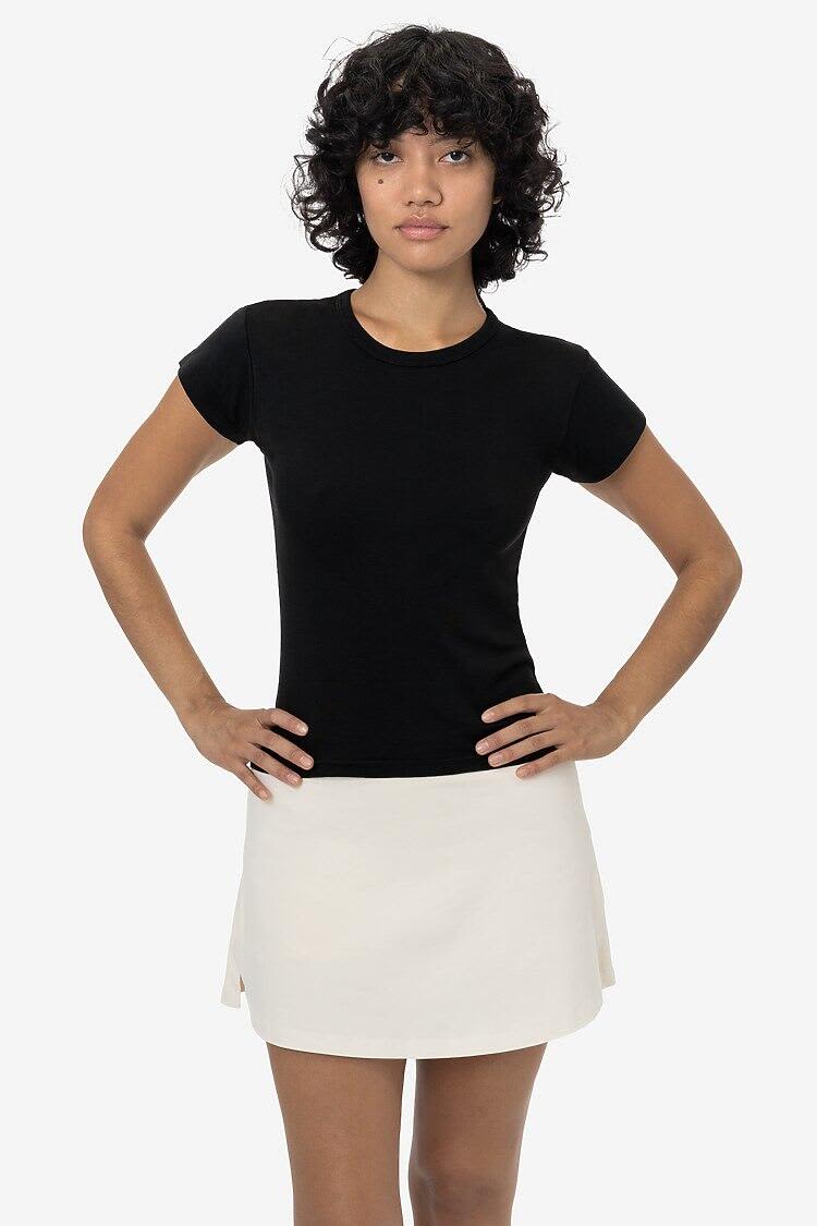 Cap Sleeve Garment Dye Baby Tee
