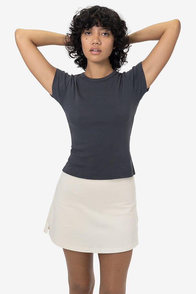 Cap Sleeve Garment Dye Baby Tee