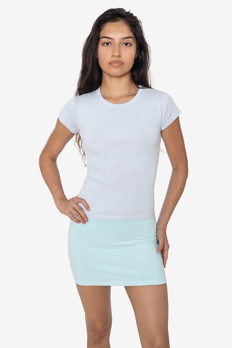 Cap Sleeve Garment Dye Baby Tee
