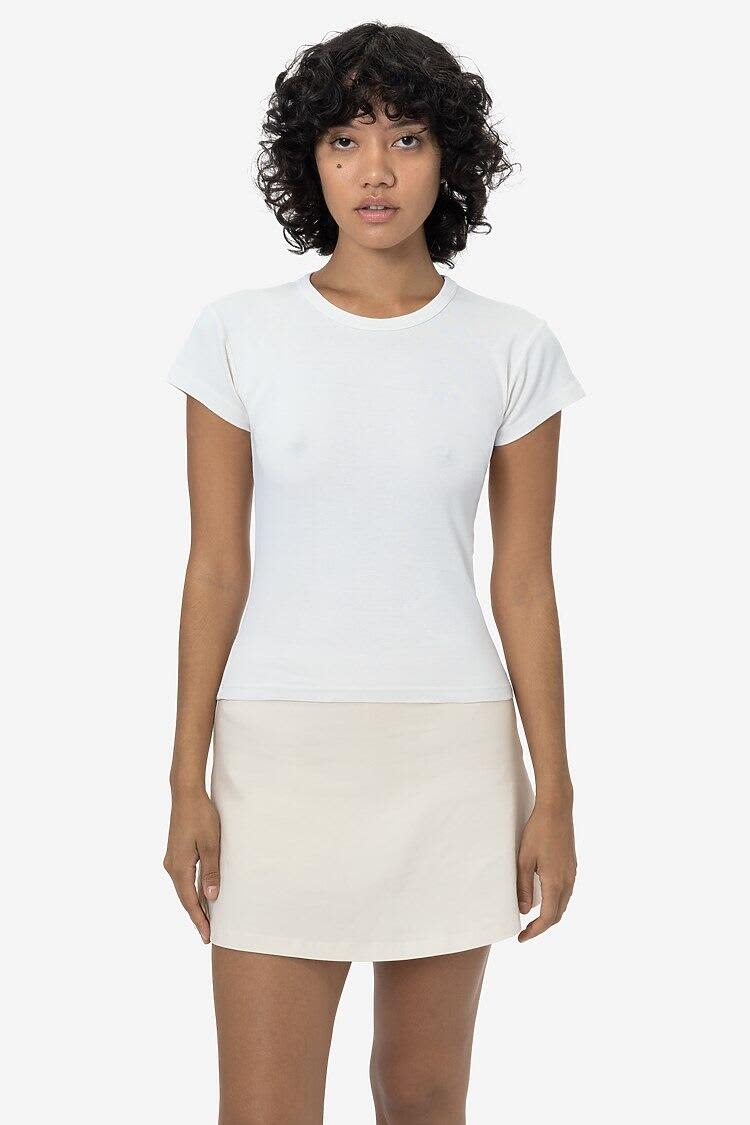 Cap Sleeve Garment Dye Baby Tee