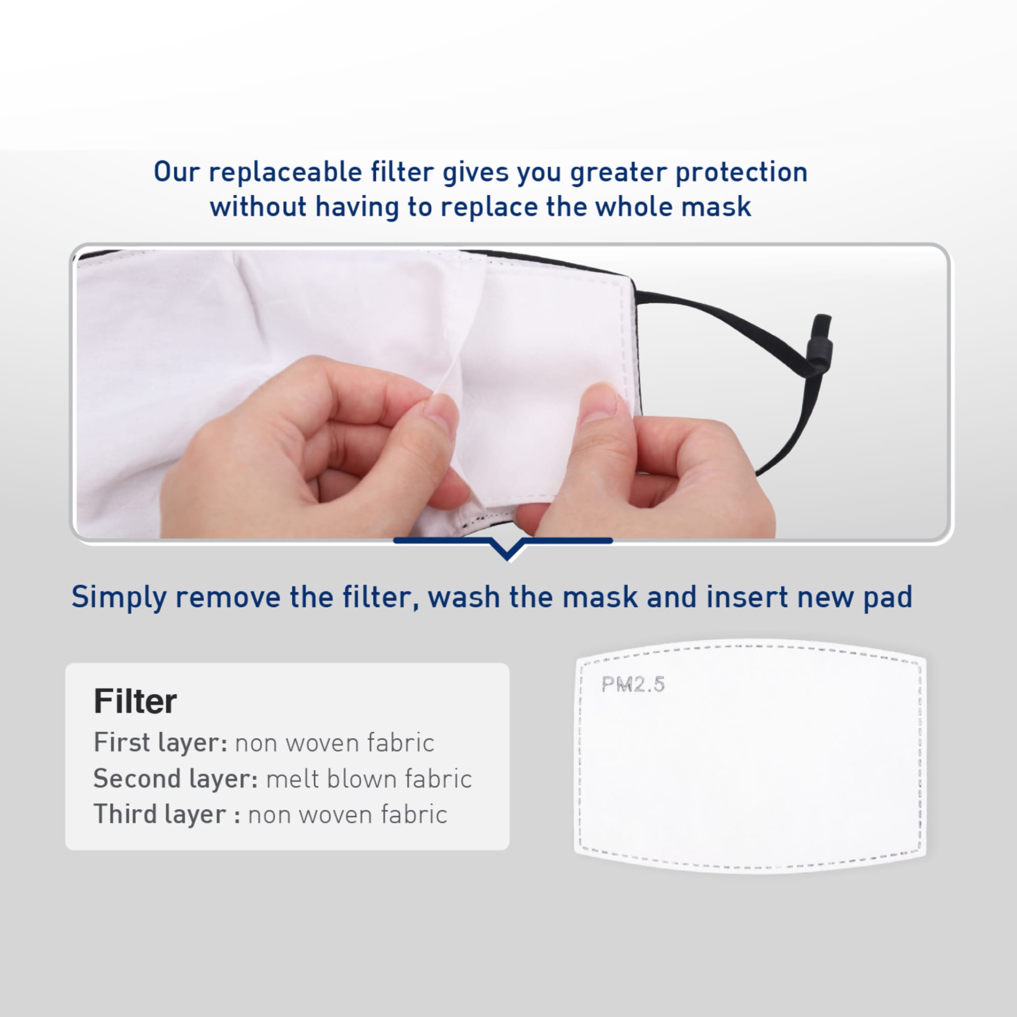 3 Ply Digital Print Reusable Face Mask - Adult & Children's Sizes