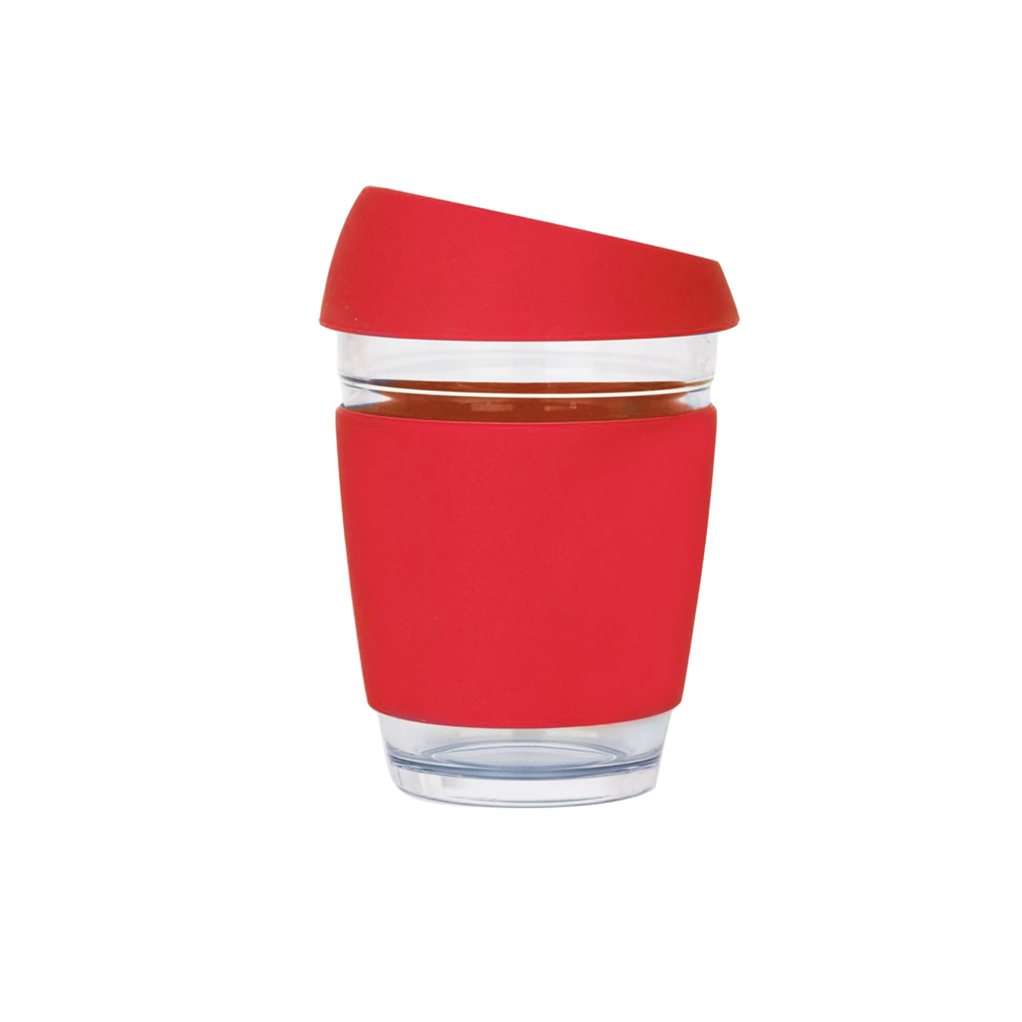 12 OZ Reusable Glass Coffee Cup