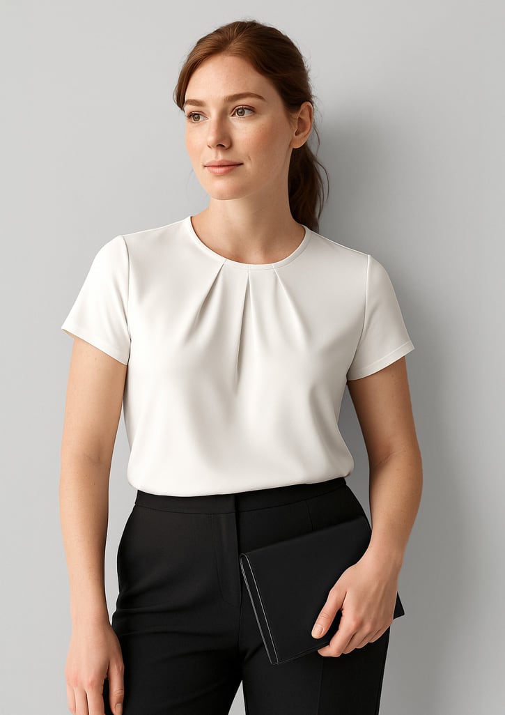 Womens Blaise Short Sleeve Top