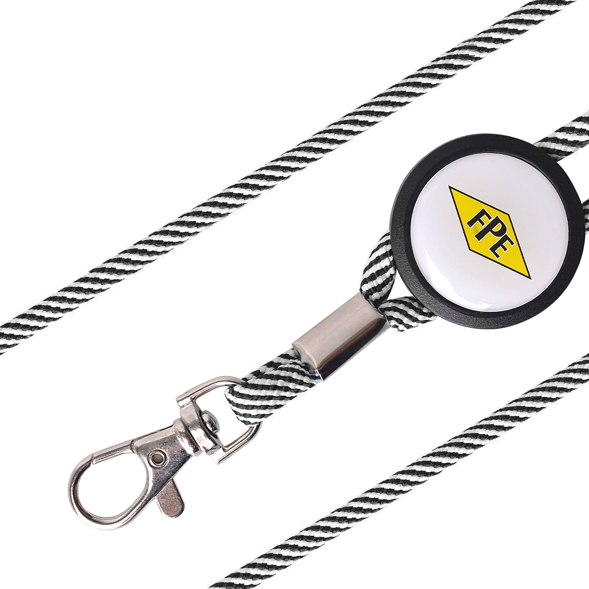 Epoxy Domed Lanyard
