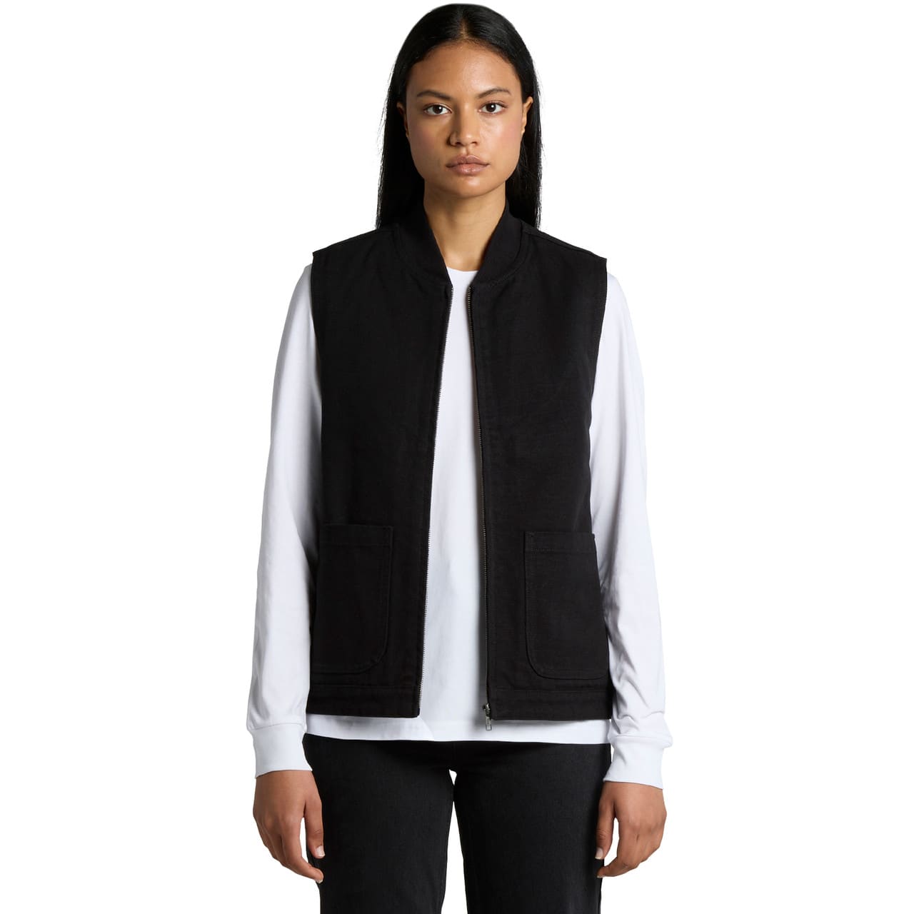 Wo's Canvas Heavy Vest