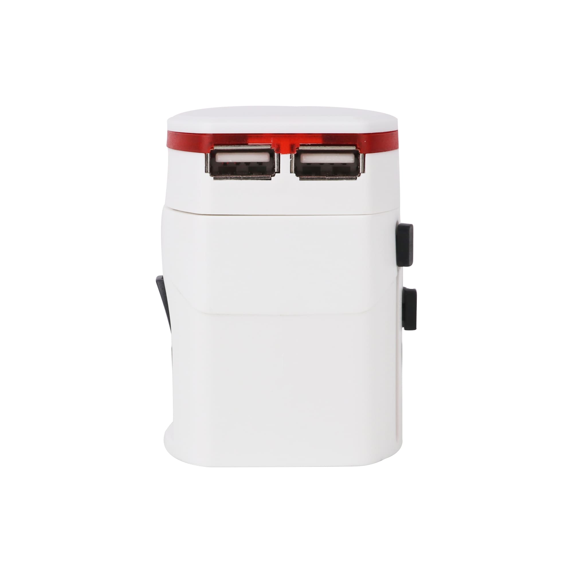 Light-up Universal Plug Travel Adapter With USB