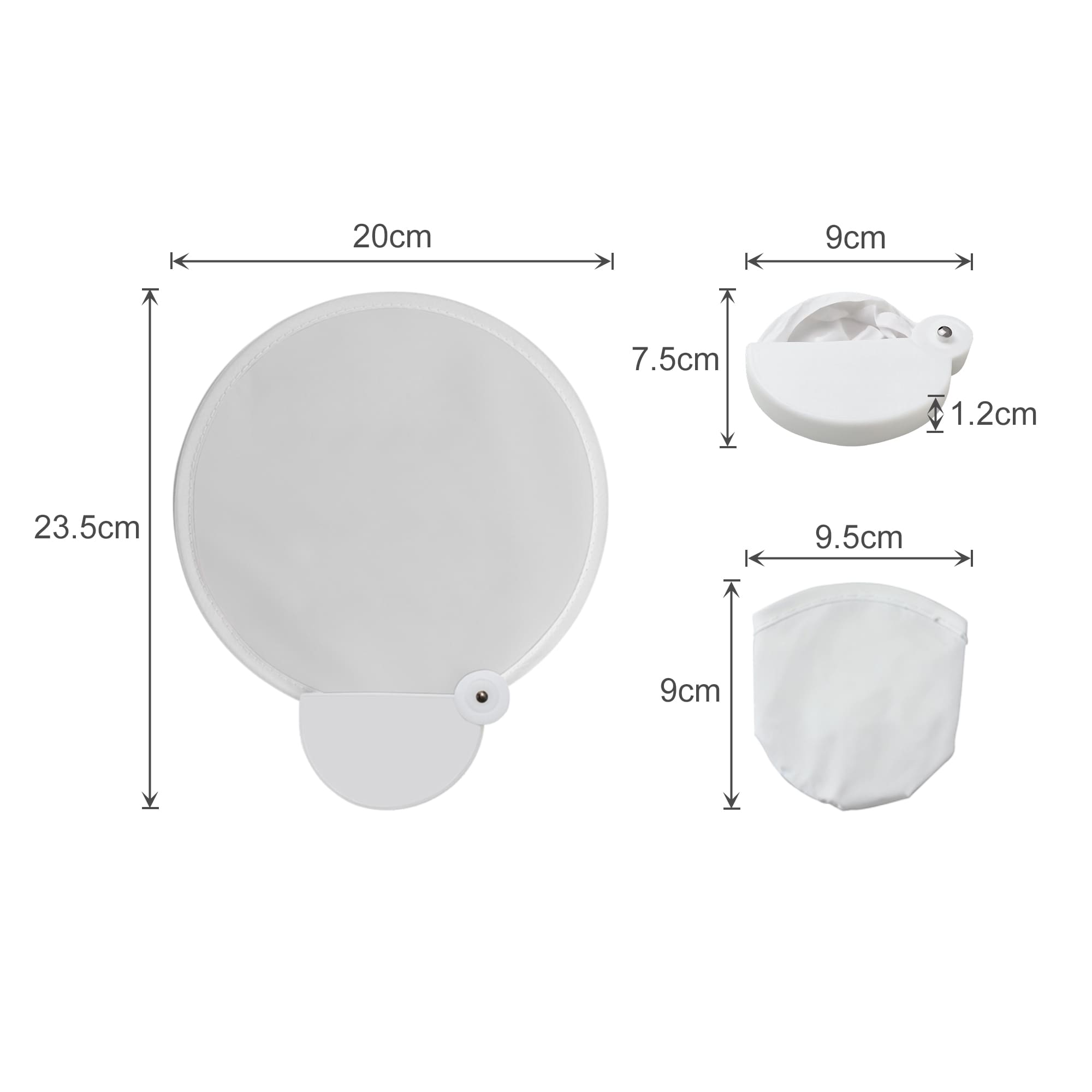 20cm Foldable Fan B