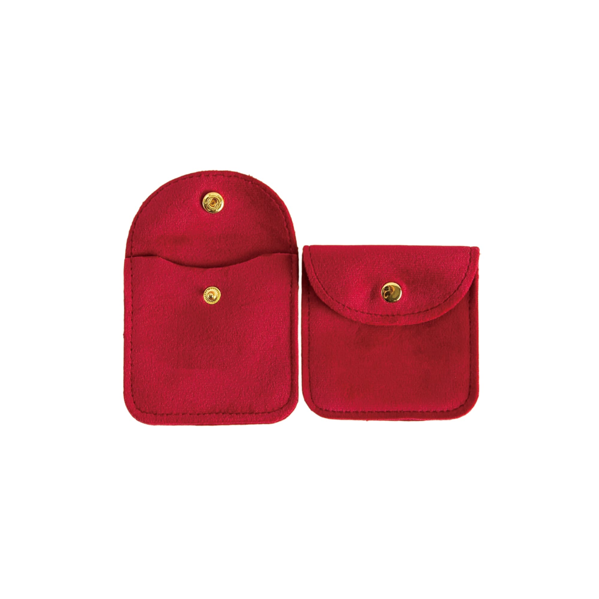 Square Velvet Jewellery Pouch