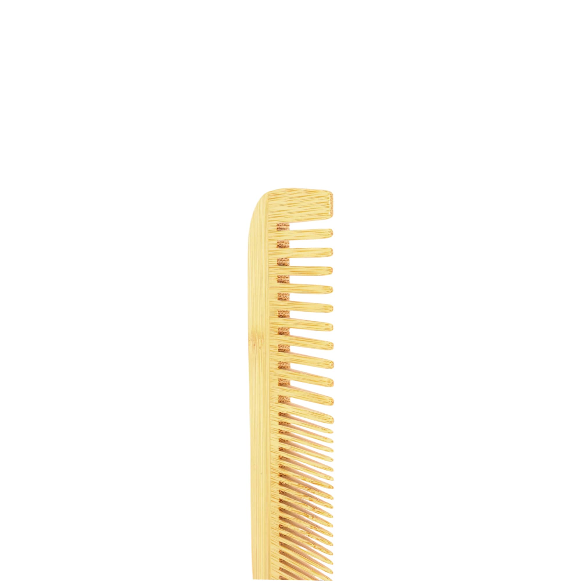 Mixed-Tooth Bamboo Comb