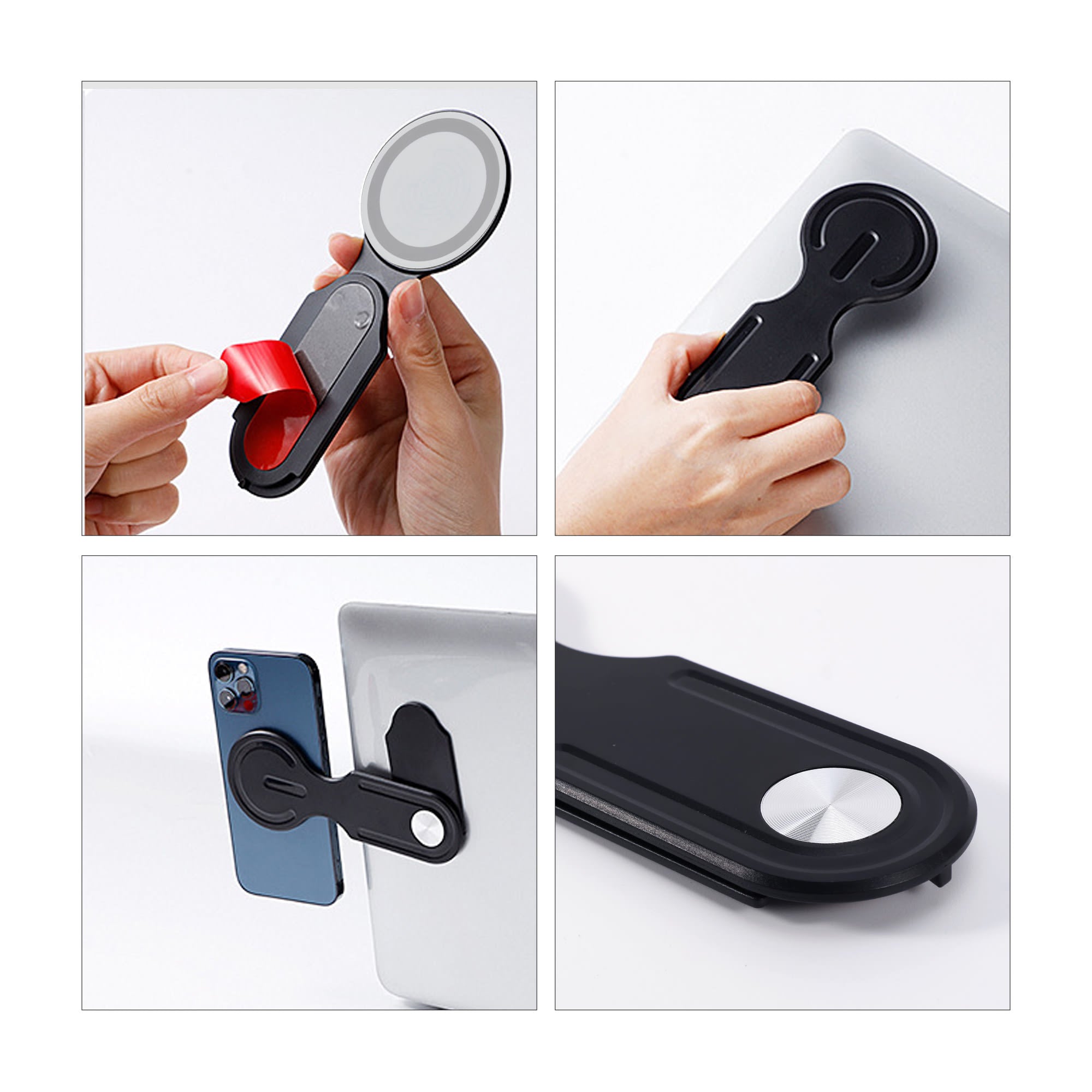 Plastic Magnetic Phone Holder for Laptop