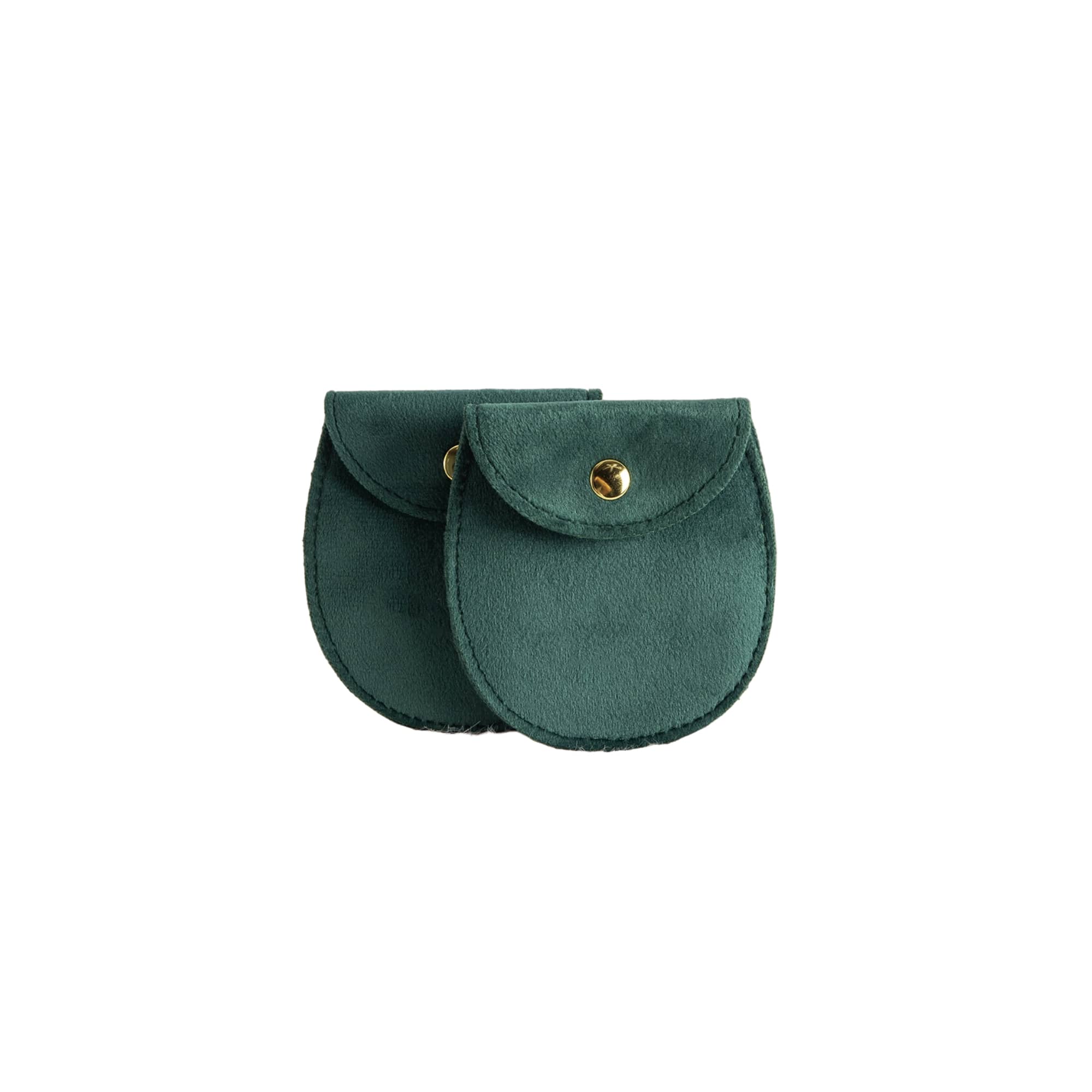 Oval Velvet Jewellery Pouch