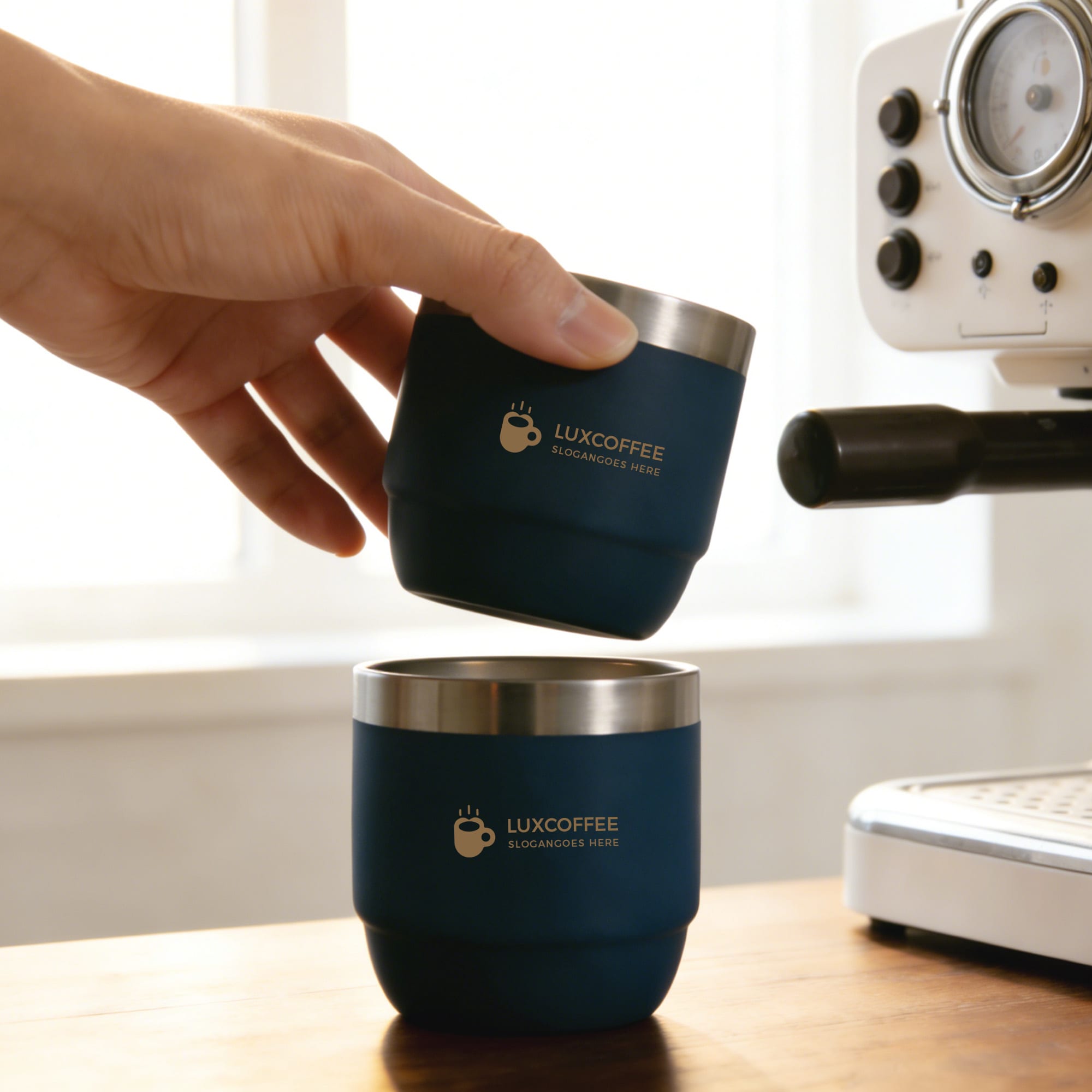 Stackable Stainless Steel Tumbler