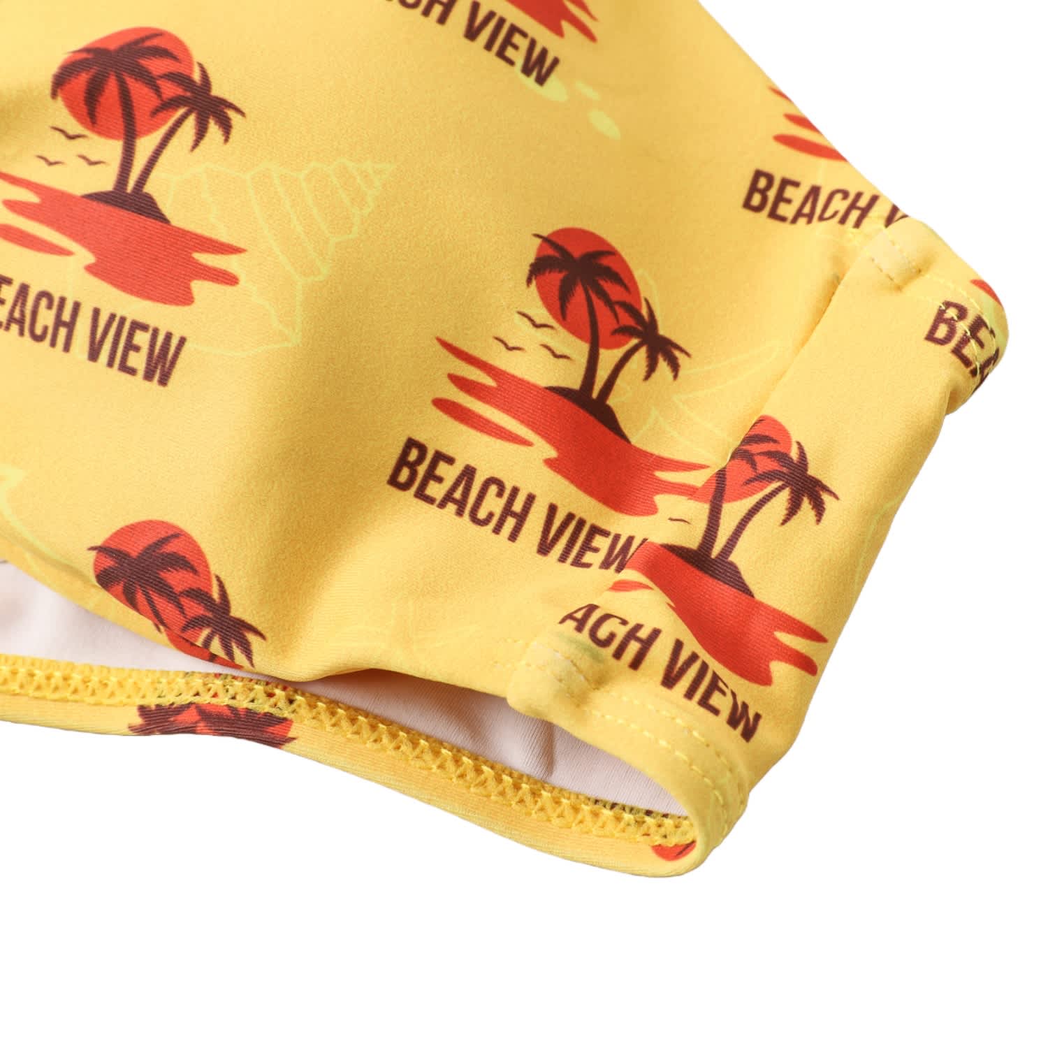 Women's Polyester Spandex Sublimated Bikini top