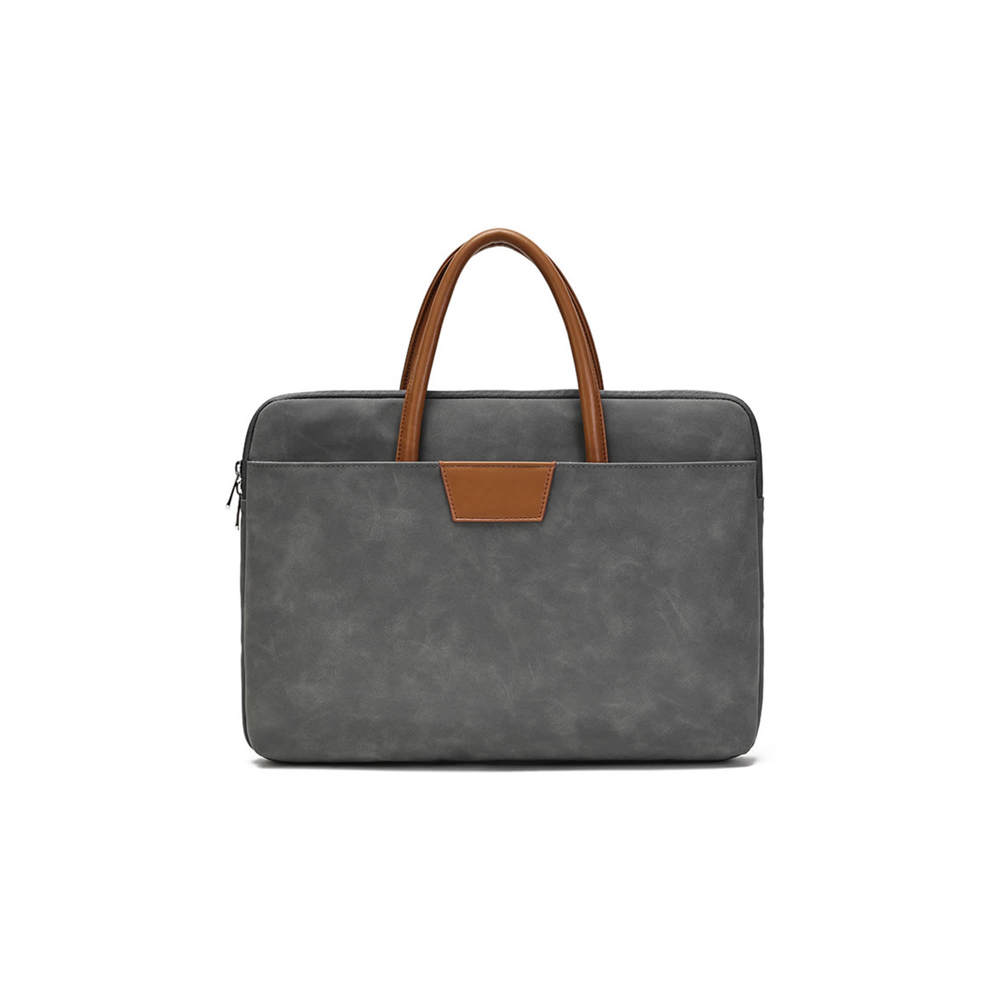 Suede PU Leather Laptop Bag