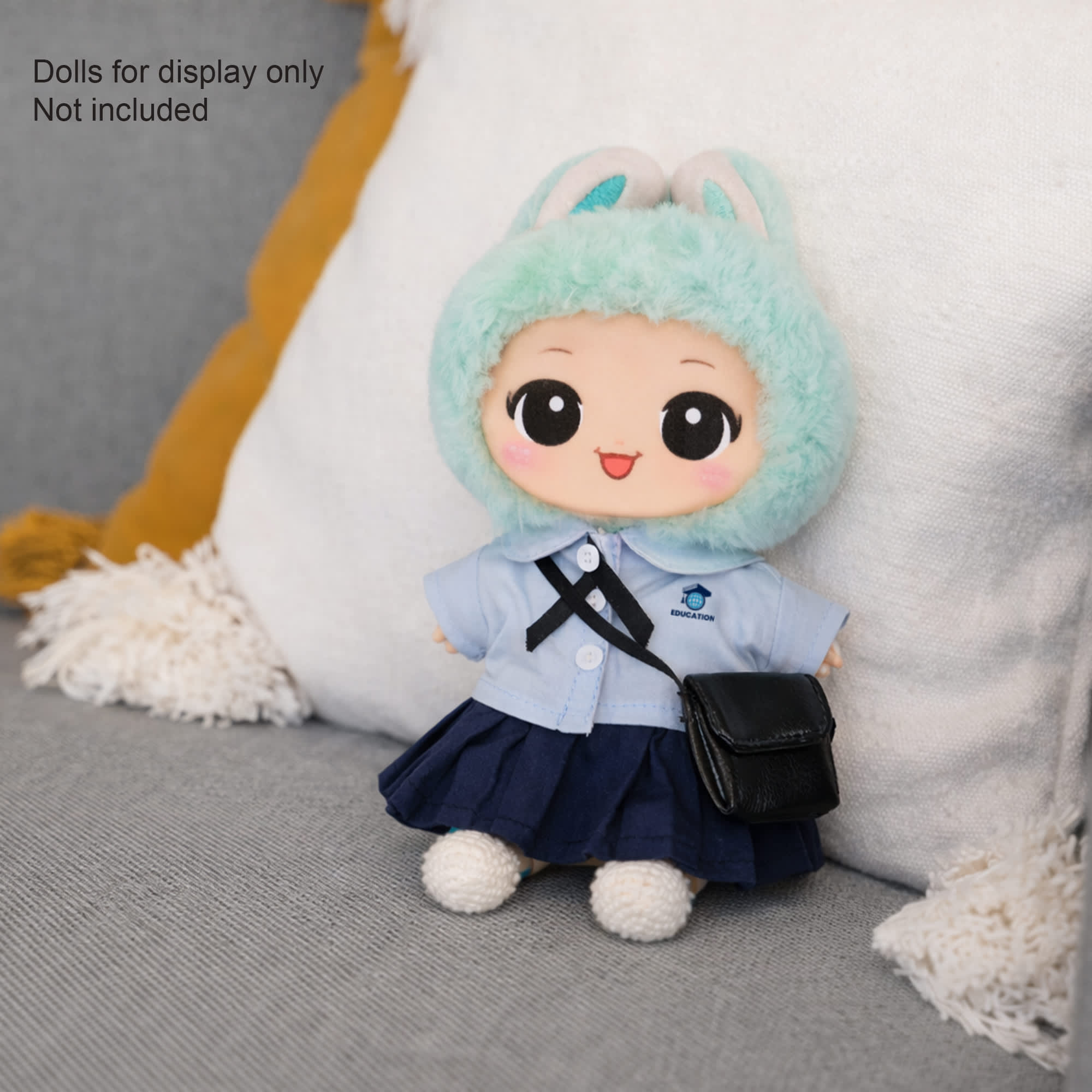 Plush Doll Uniform Set (15–17cm Doll)