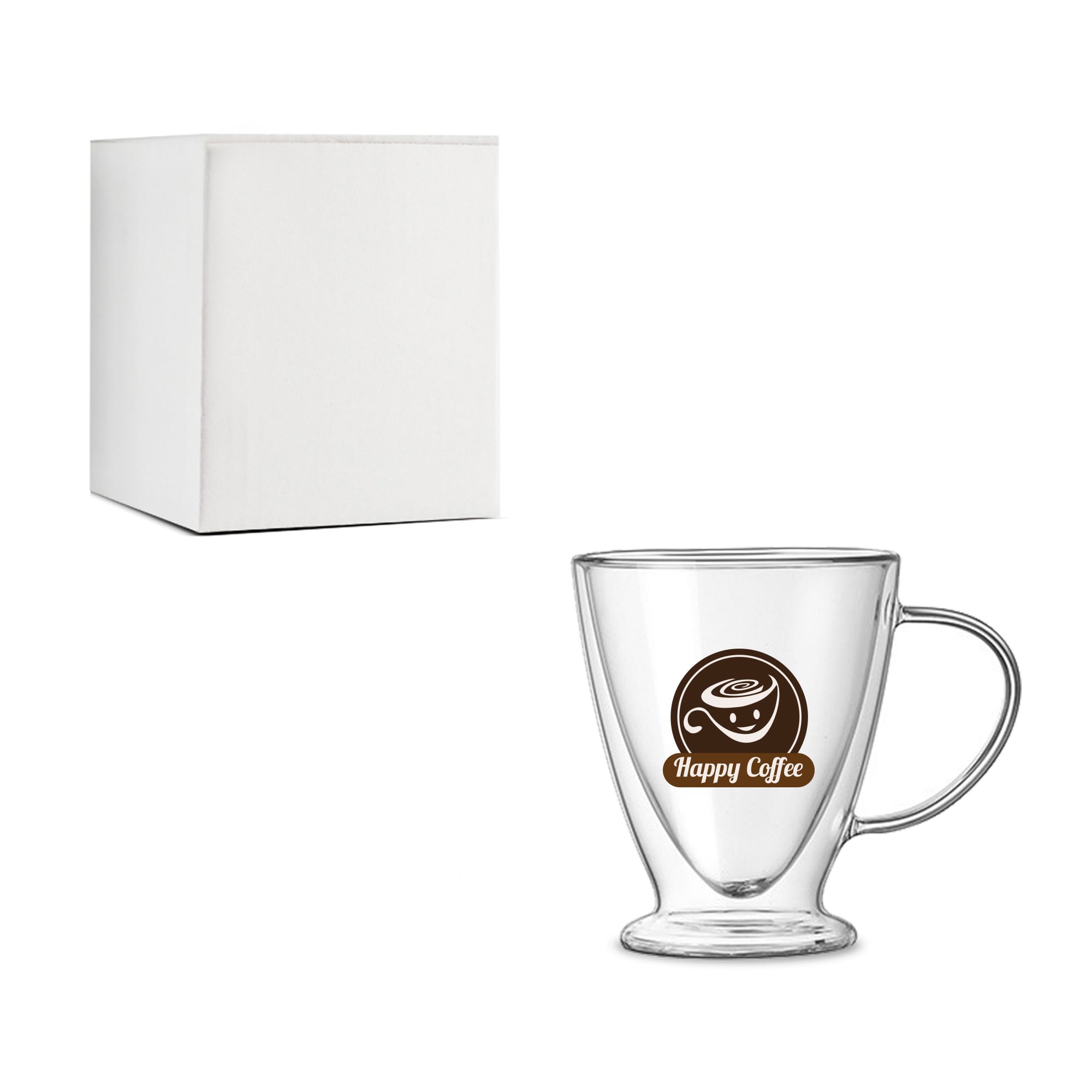 V-Shaped Double Wall Mug