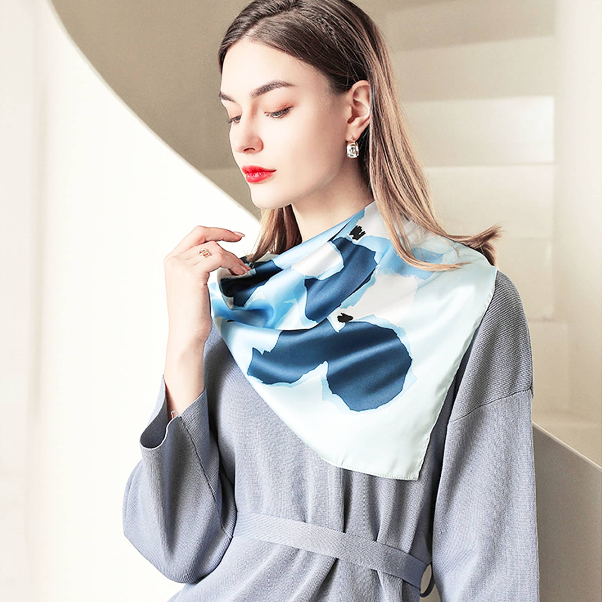Silk Chiffon Scarf