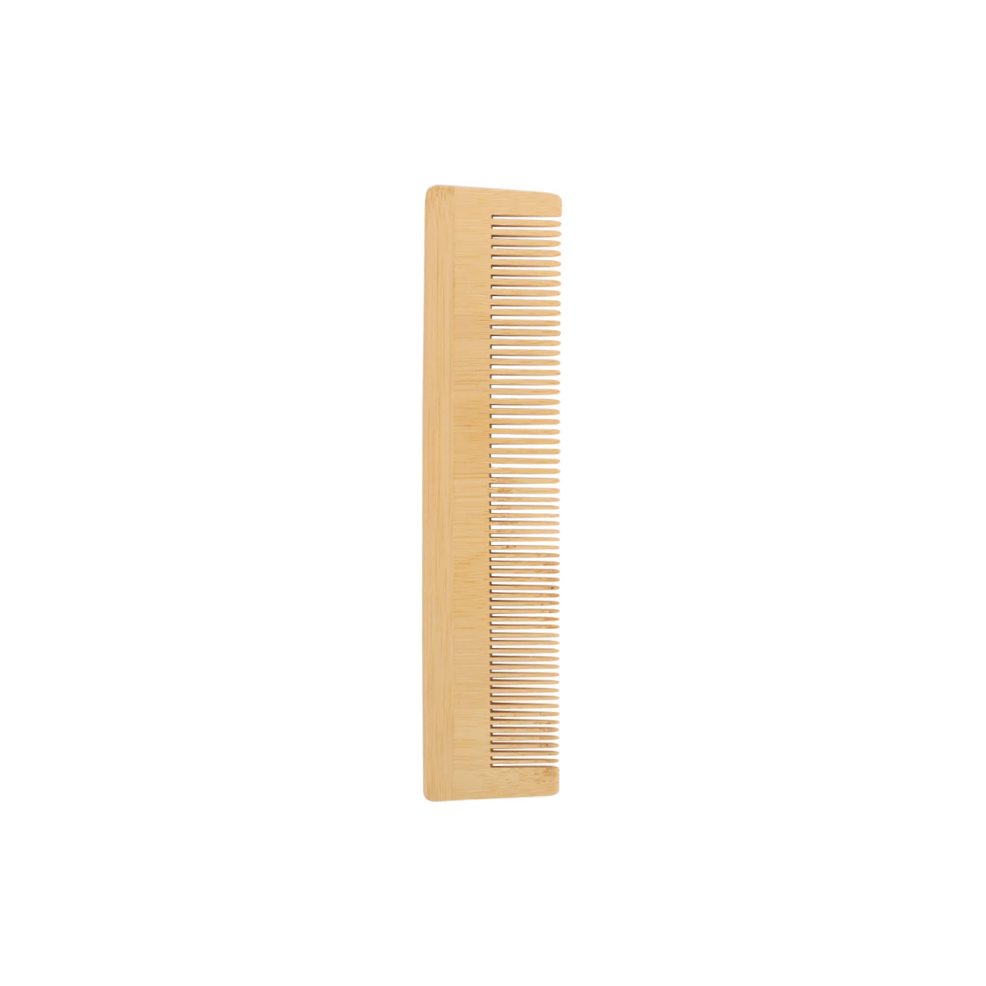 Fine-Tooth Bamboo Comb