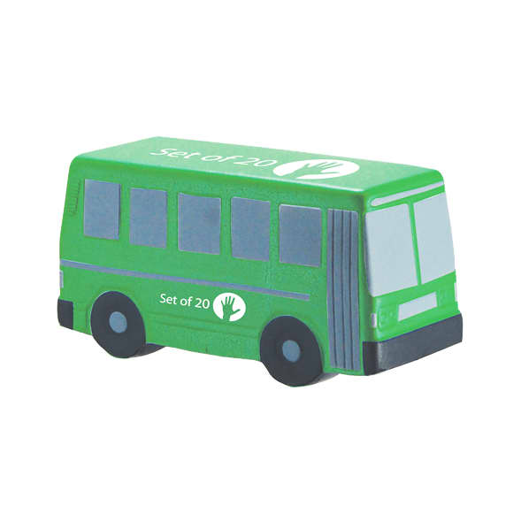 City Bus Shape Stress Reliever