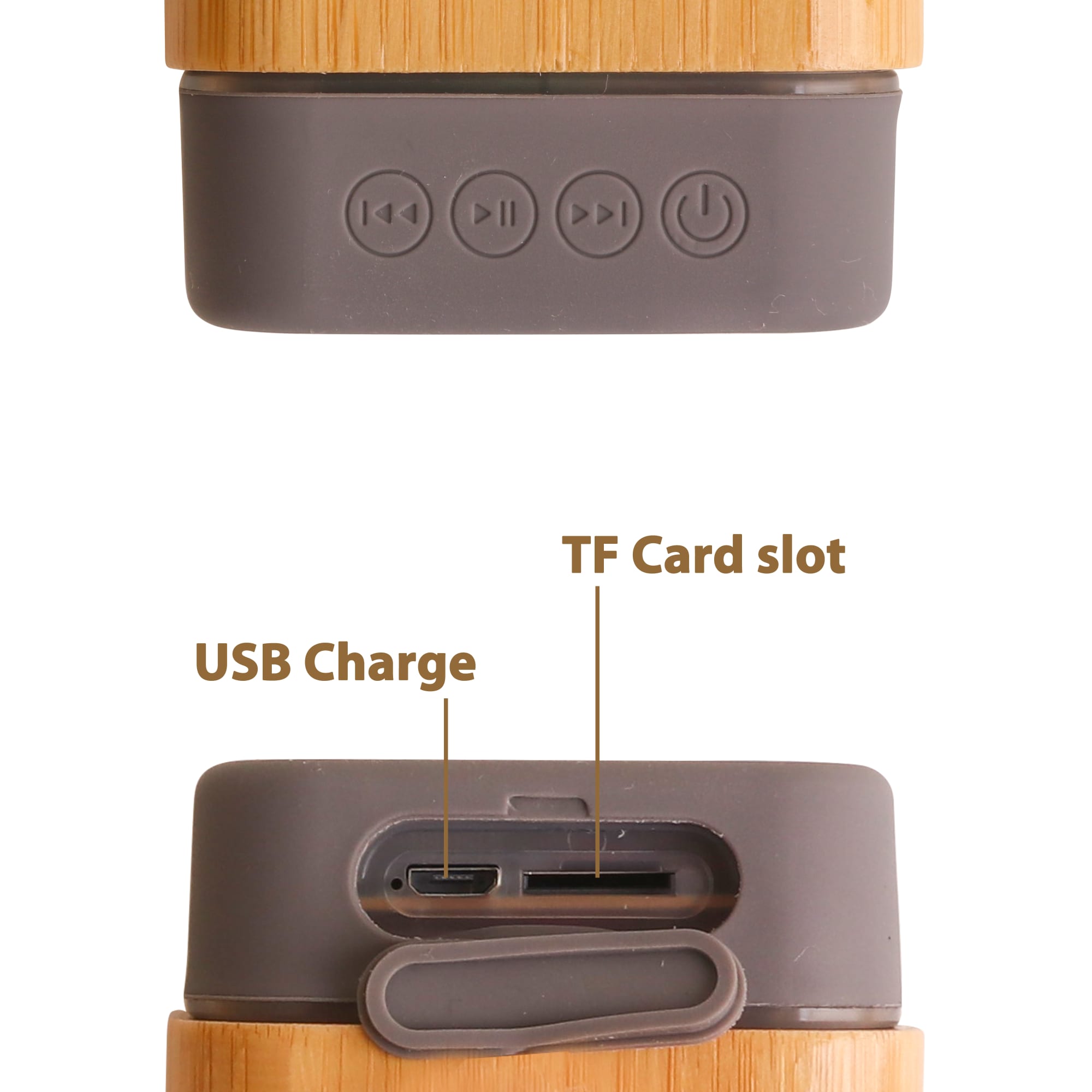 Bamboo Bluetooth Wireless Speaker