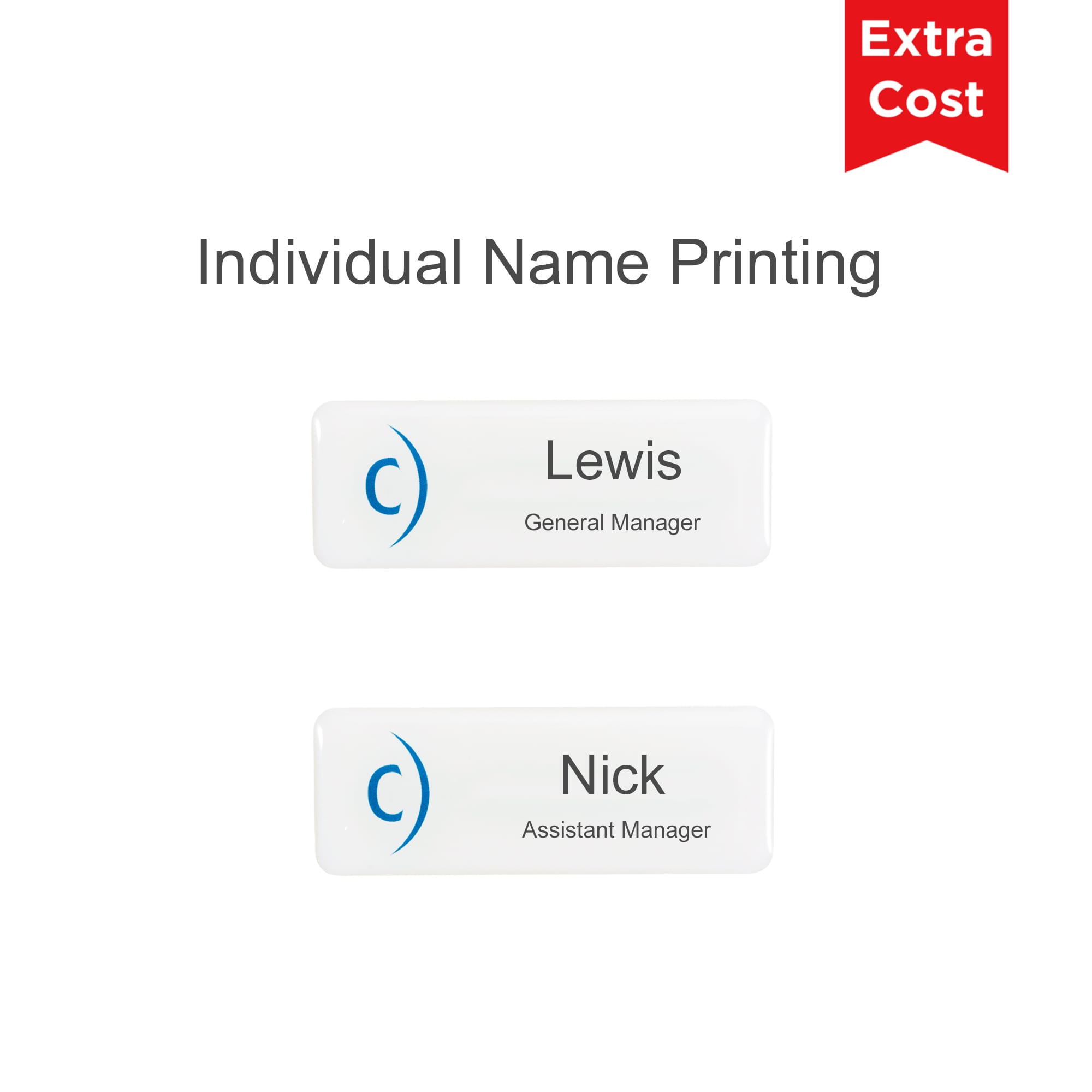 Custom Acrylic Name Badge