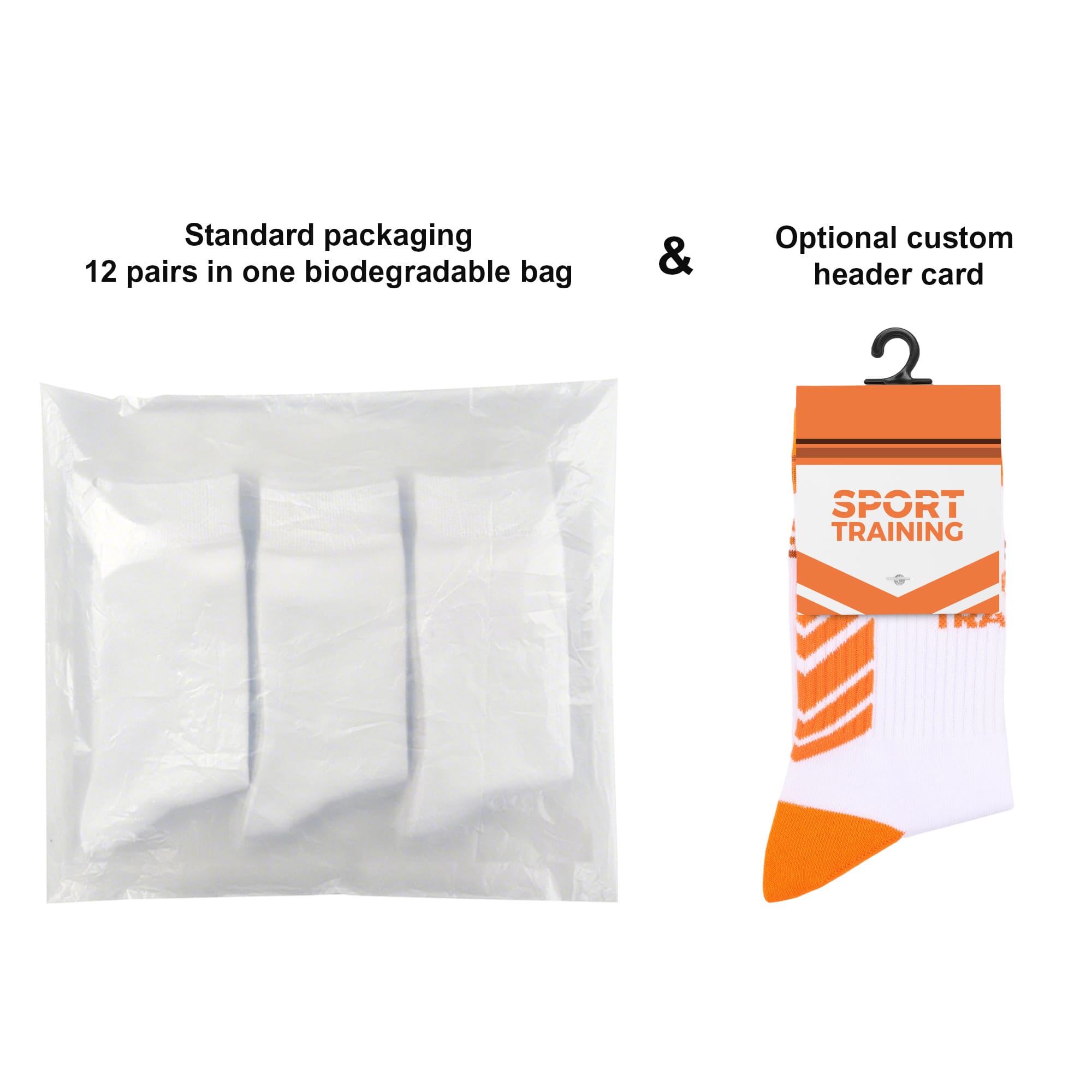 Crew Woven Sport Socks