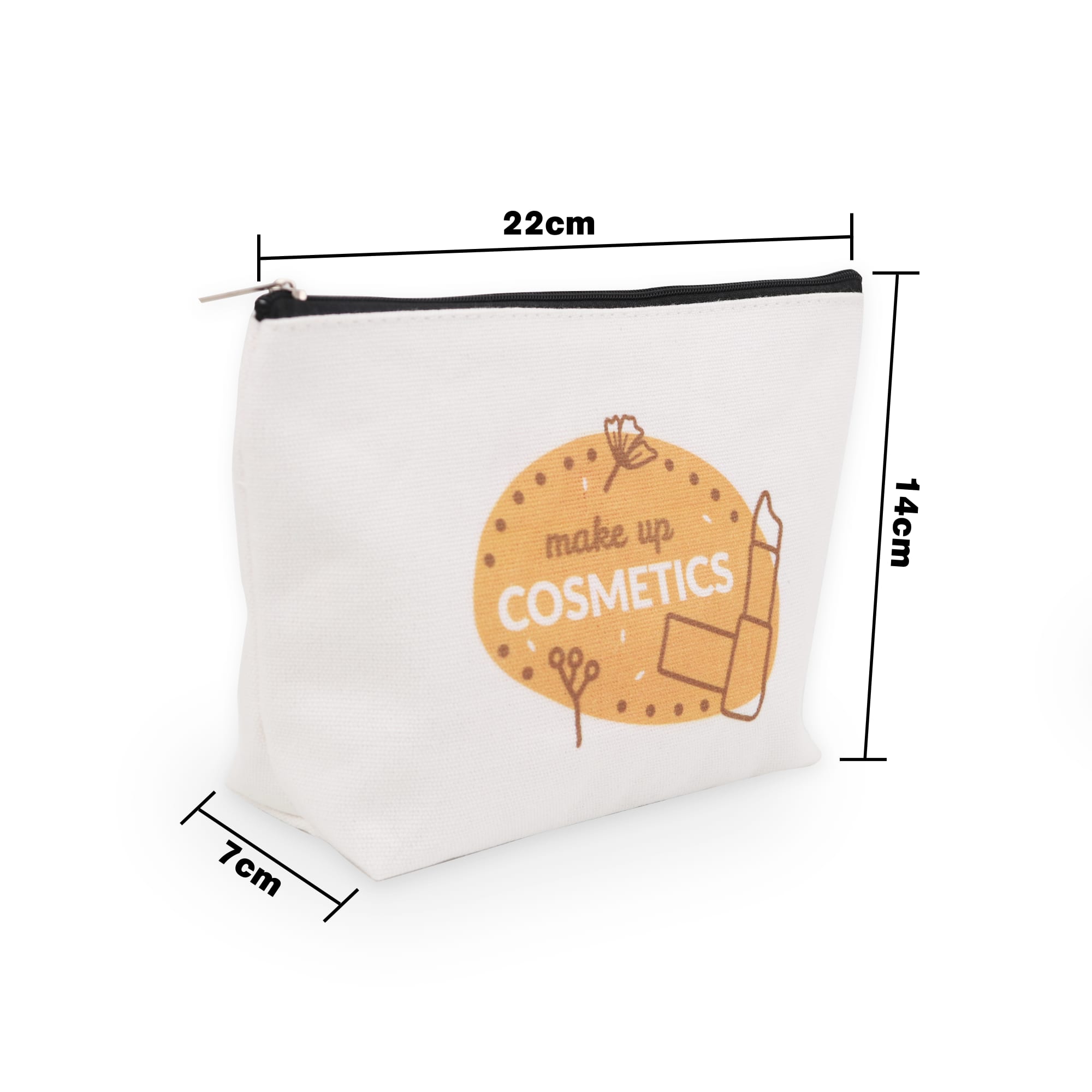 Canvas Cosmetic Bag