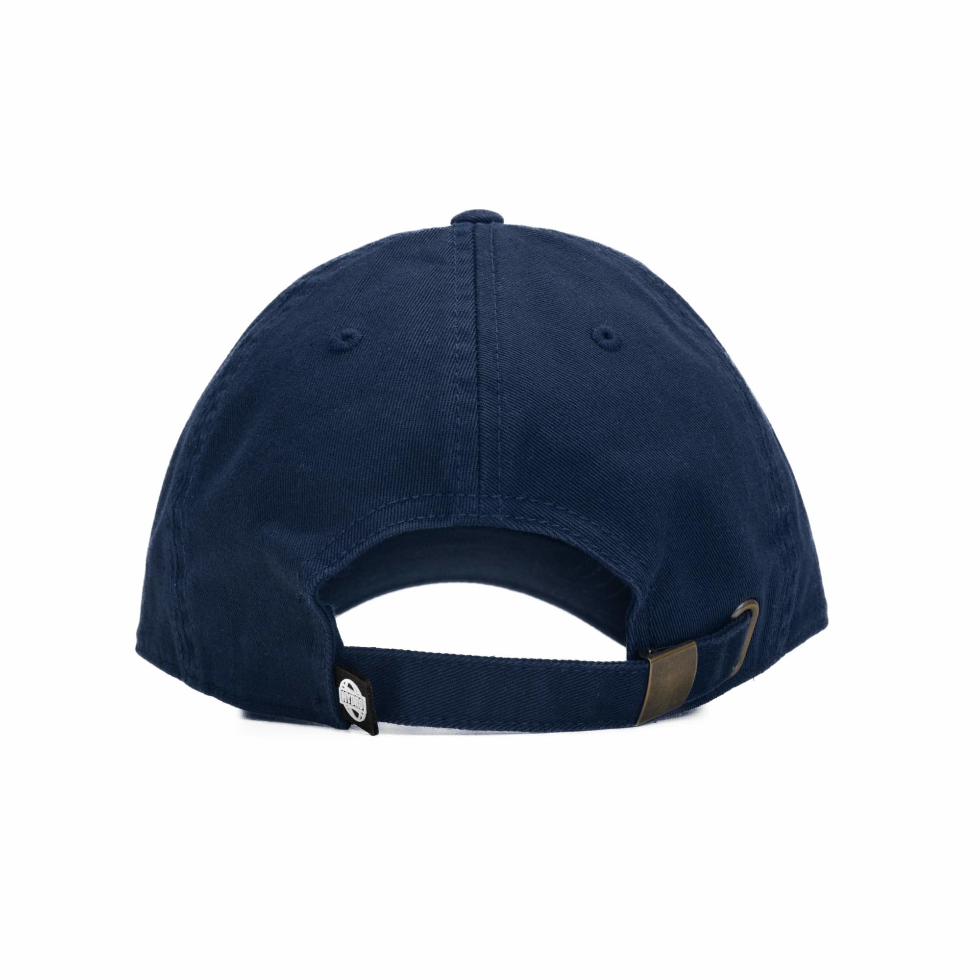 Bay 6 Panel Cotton Cap with Metal Buckle