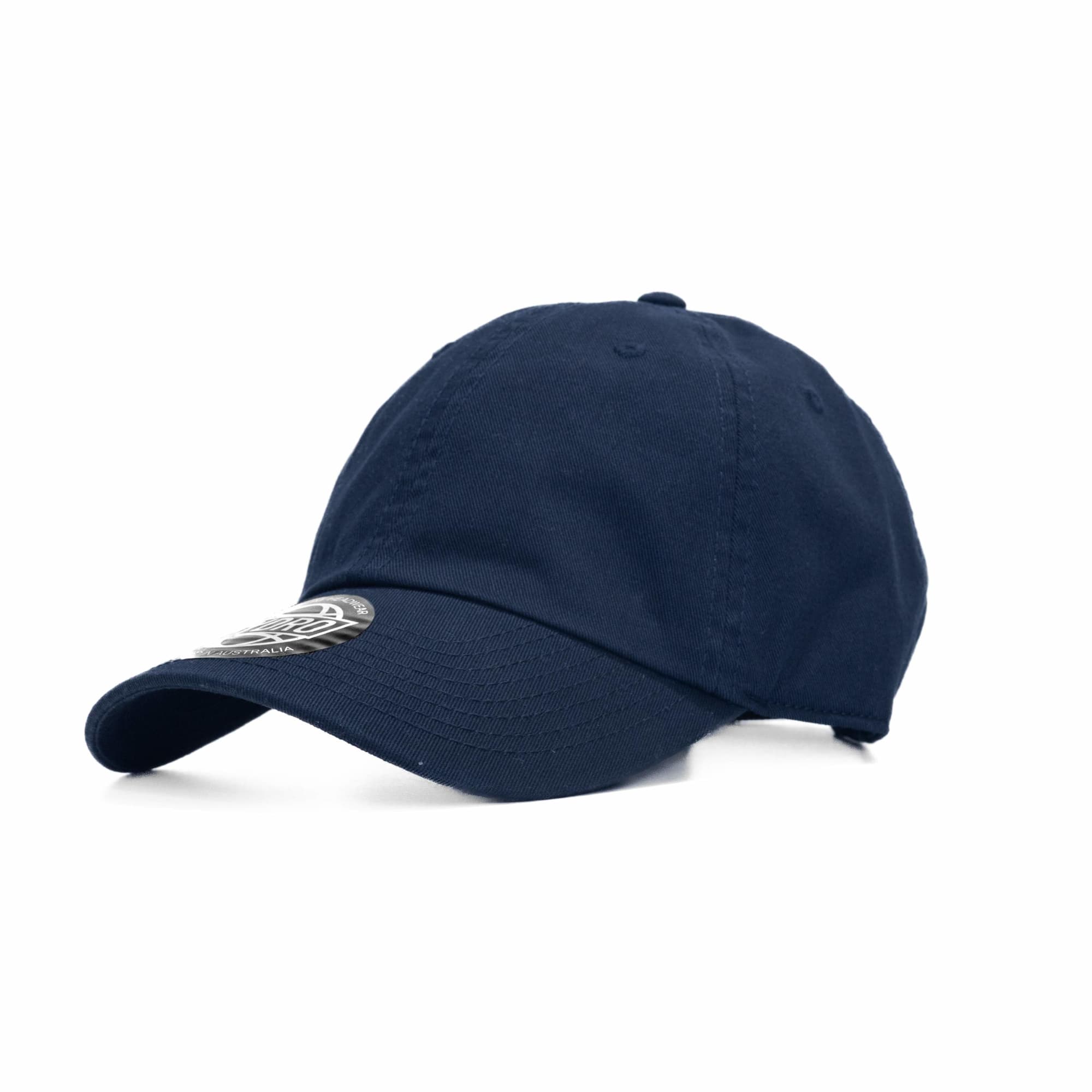 Bay 6 Panel Cotton Cap with Metal Buckle