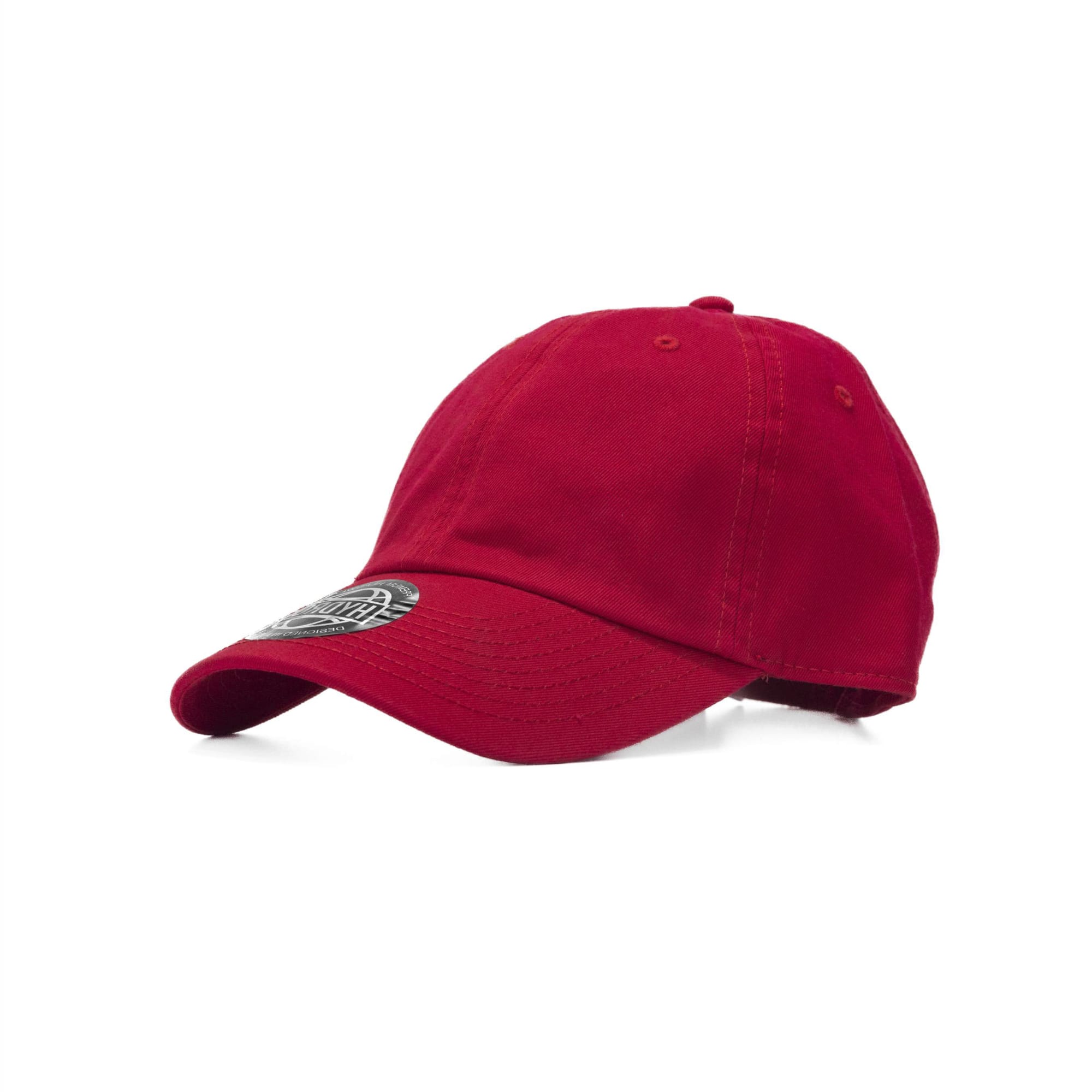 Bay 6 Panel Cotton Cap with Metal Buckle