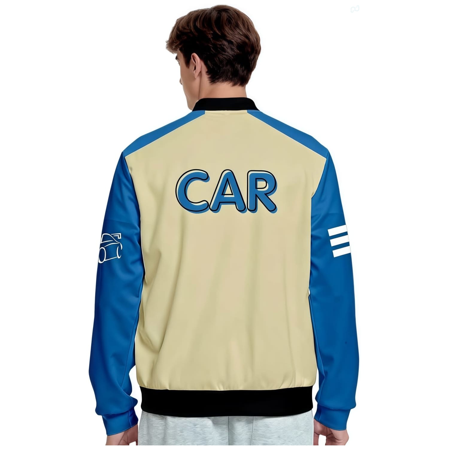 Unisex Polyester Scuba Sublimated Varsity Jacket