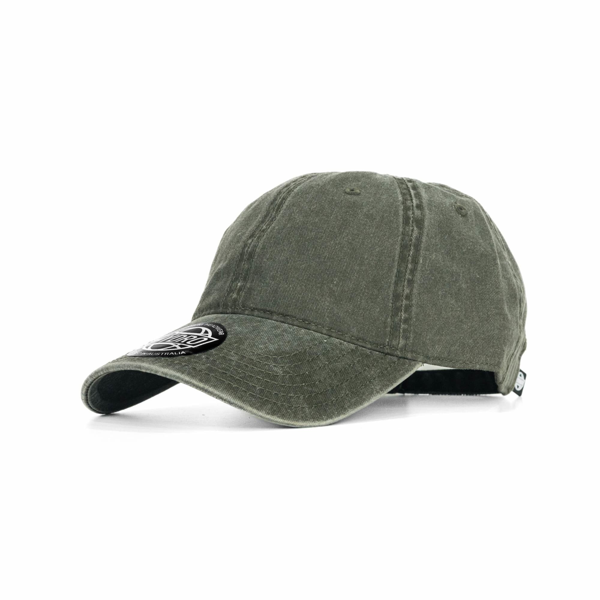 Stone 6 Panel Chino Cotton Twill Cap