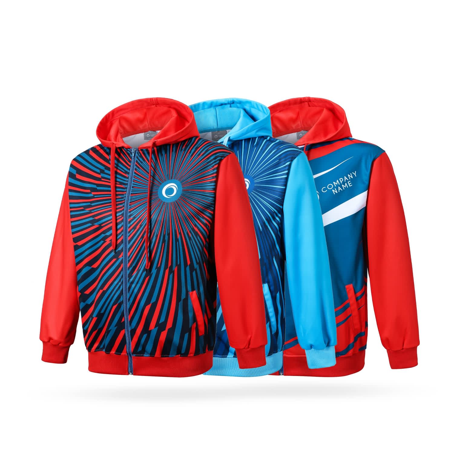 Men's Polyester Sublimated Training Track Jacket