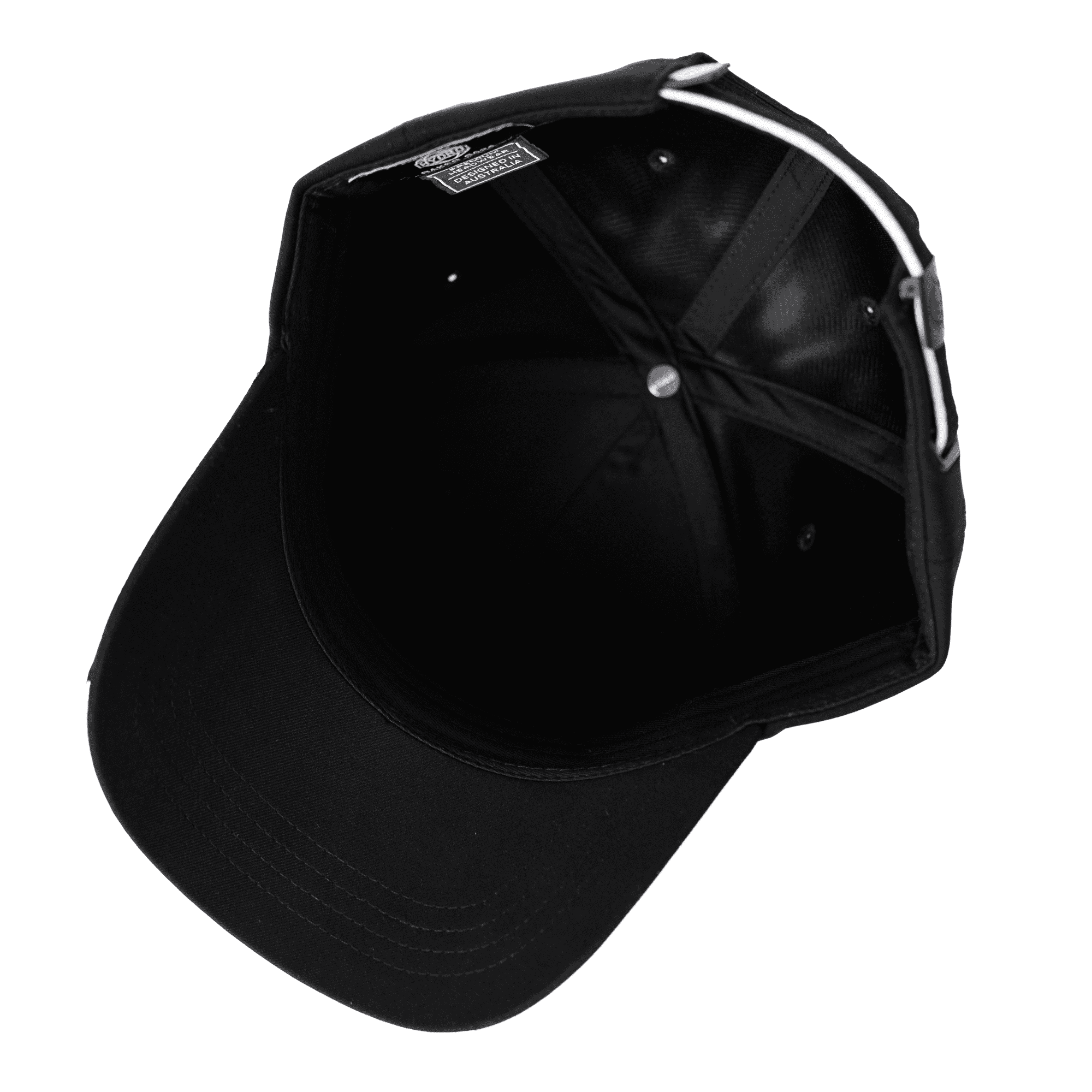 Baker 6-Panel Cap with Cotton Twill Contrast Piping