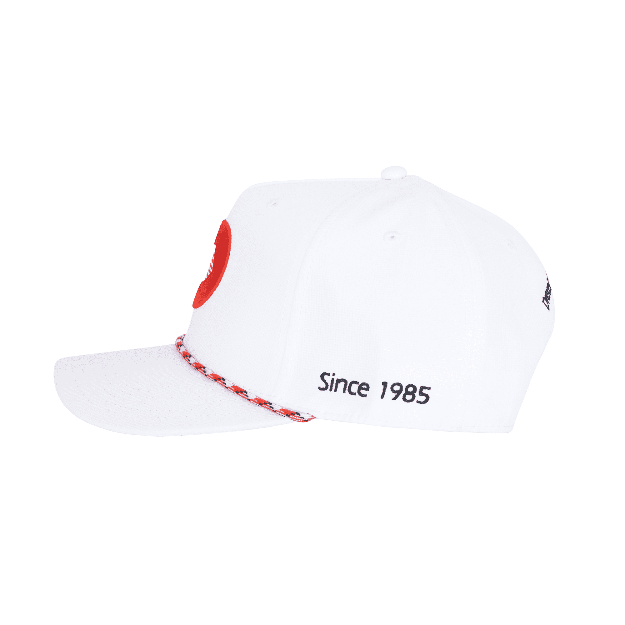Heritage 5 Panel Polyester Cap with Custom Braid