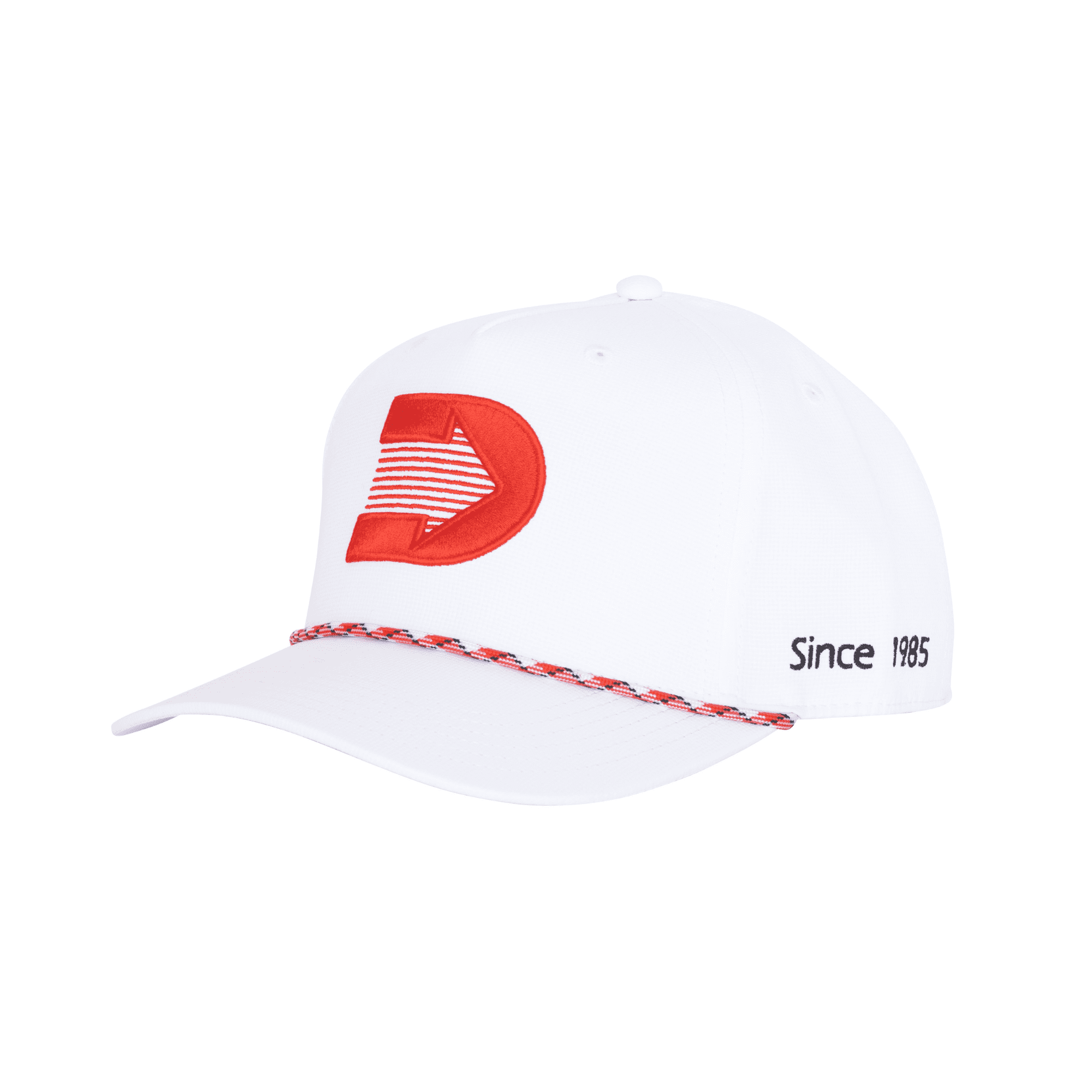 Heritage 5 Panel Polyester Cap with Custom Braid