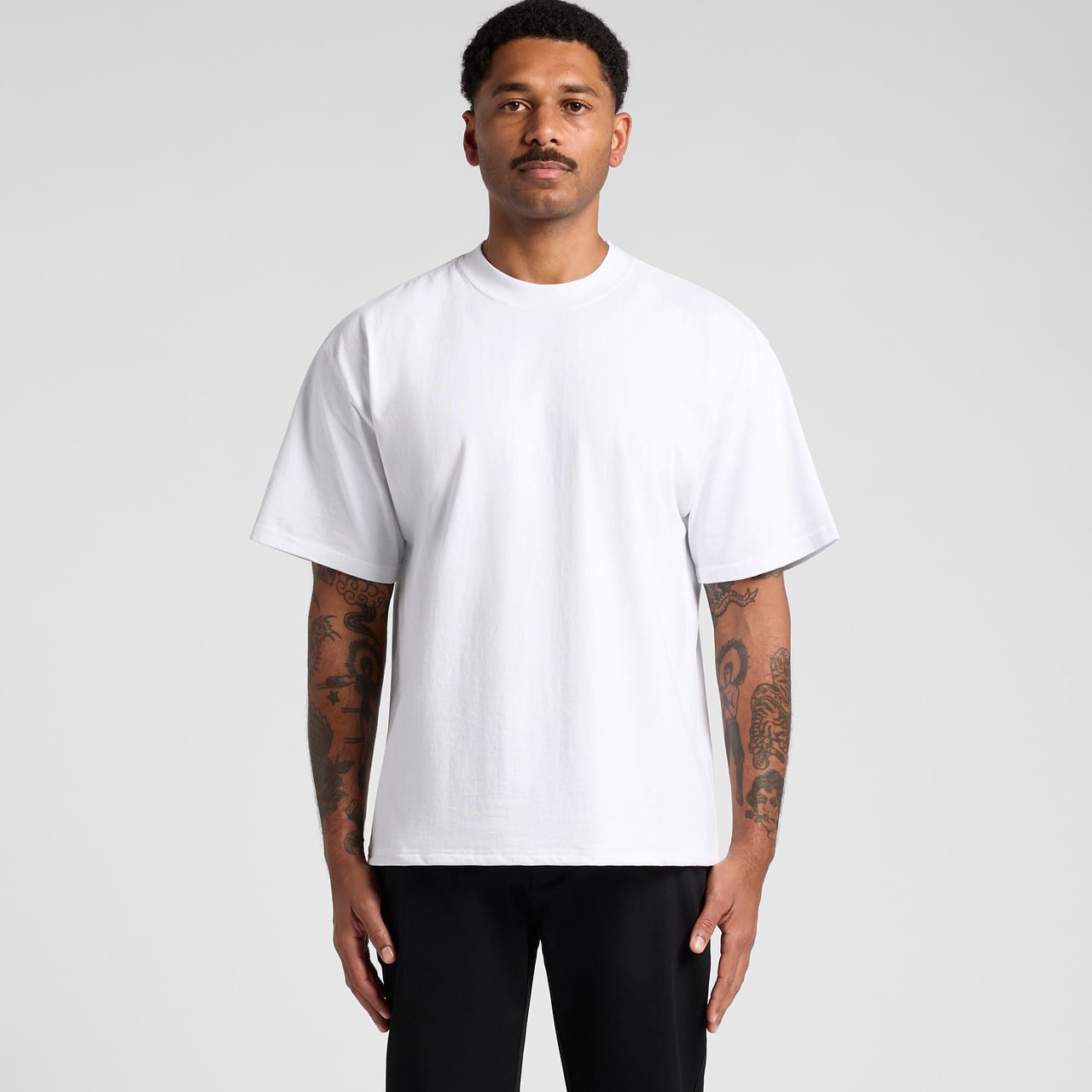 Heavy Faded Minus Tee [-5cm]