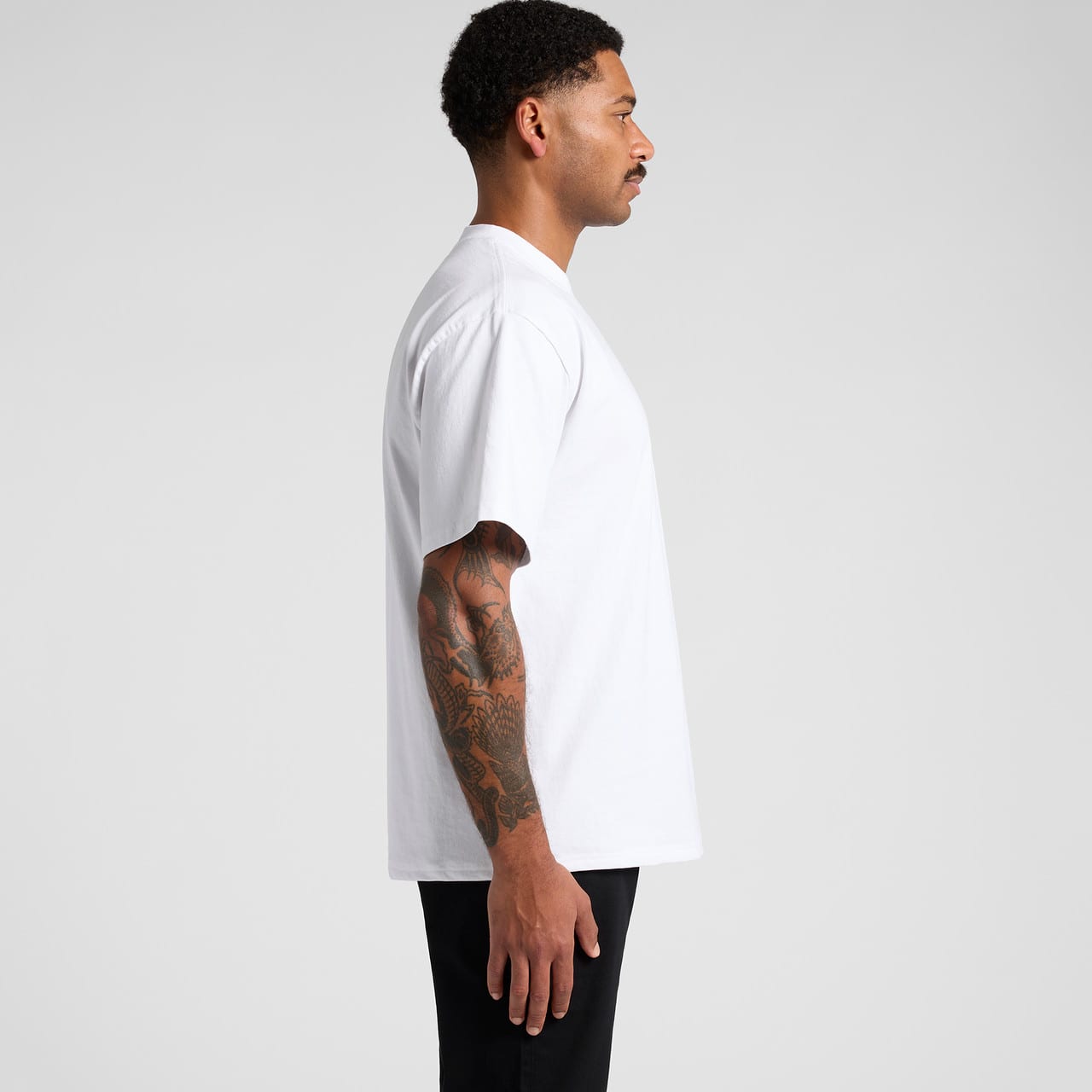 Heavy Faded Minus Tee [-5cm]