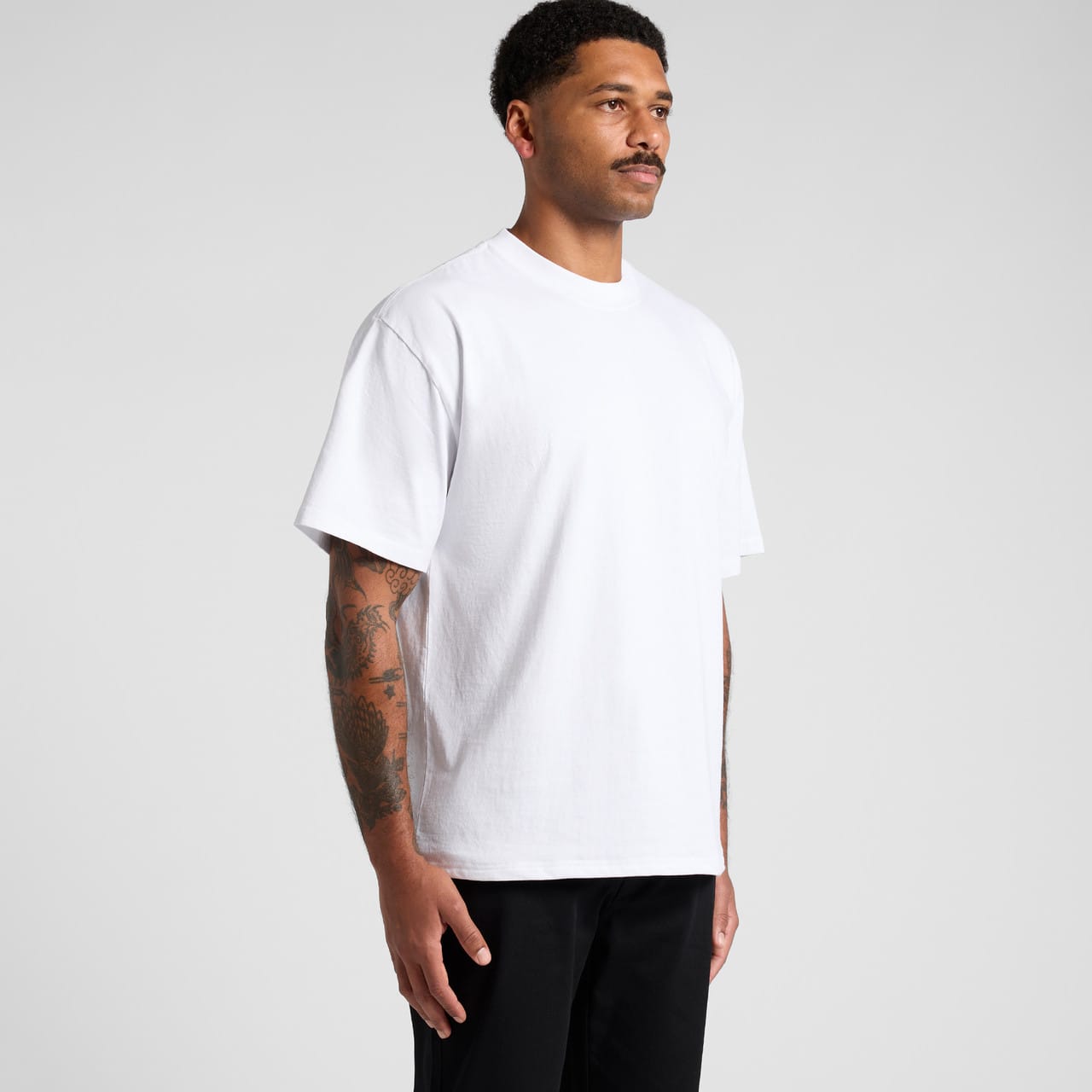 Heavy Faded Minus Tee [-5cm]