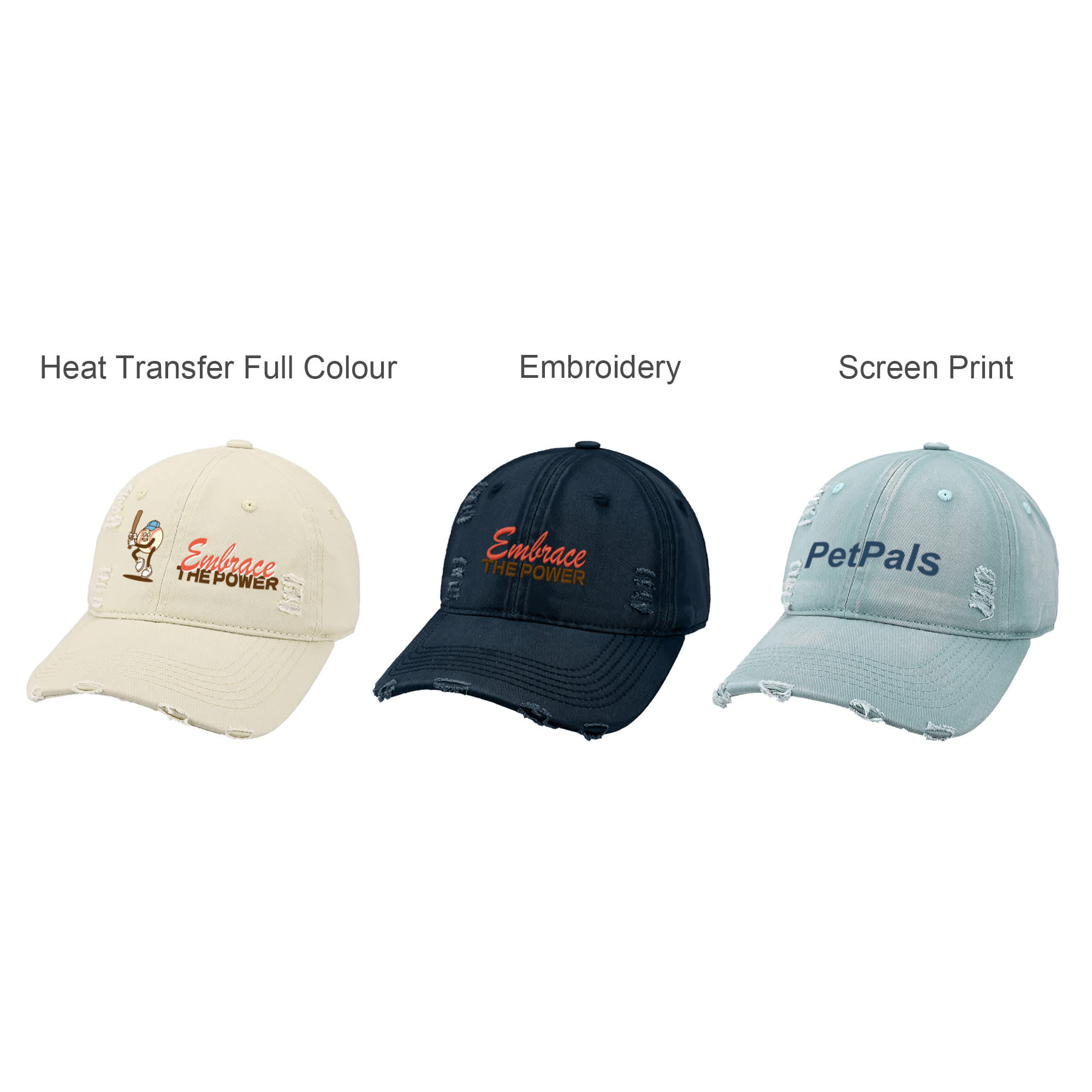 6 Panel Vintage Baseball Cap