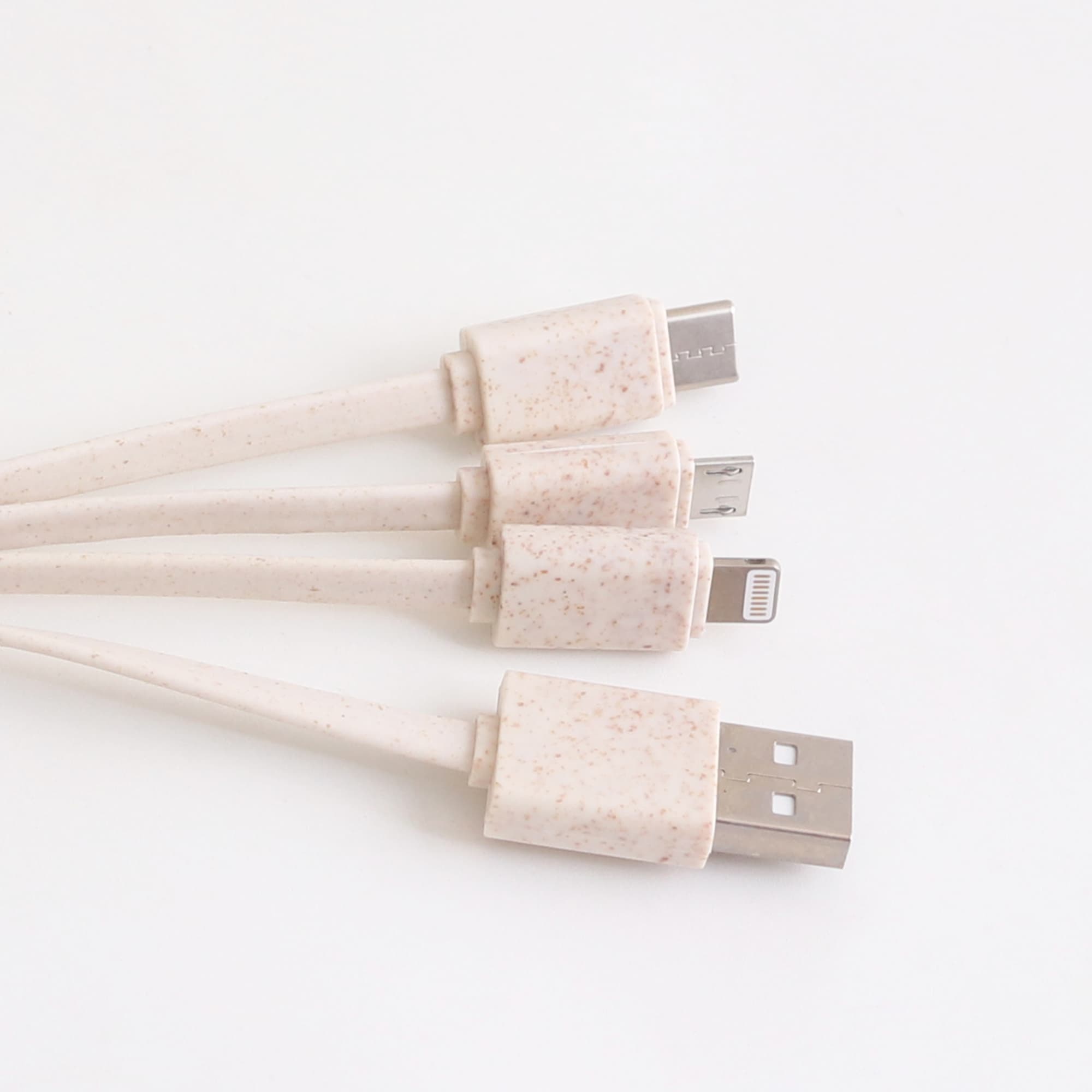 Wheat Straw Charging Cable - Square Shape B