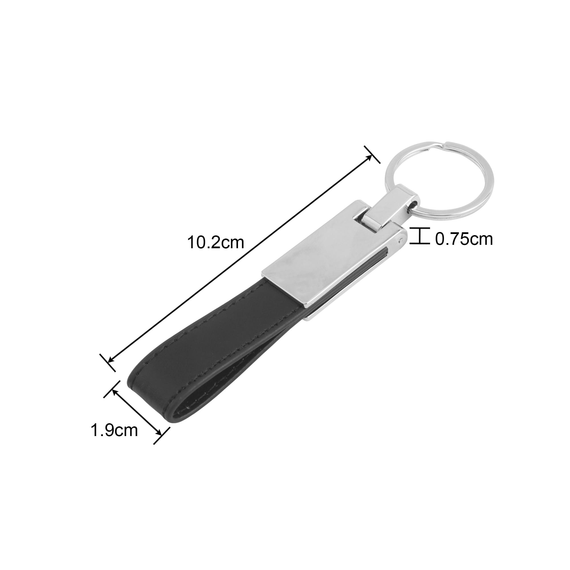 PU Leather Metal Keyring B