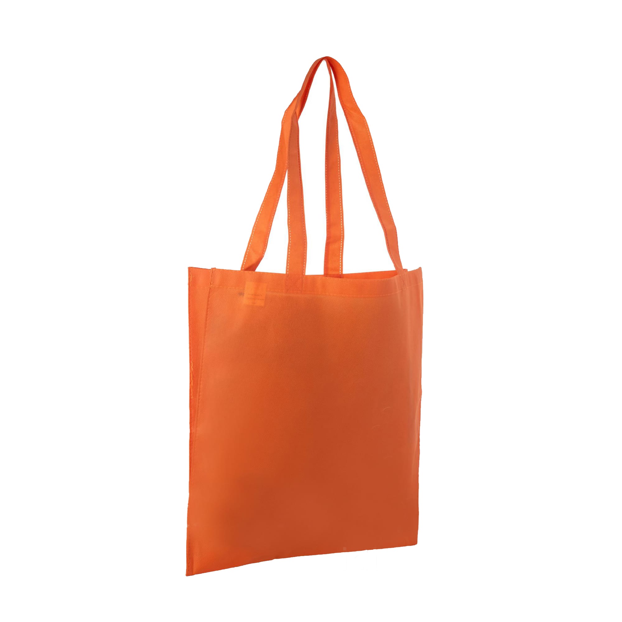 Non Woven Long Handle Bag with V Gusset