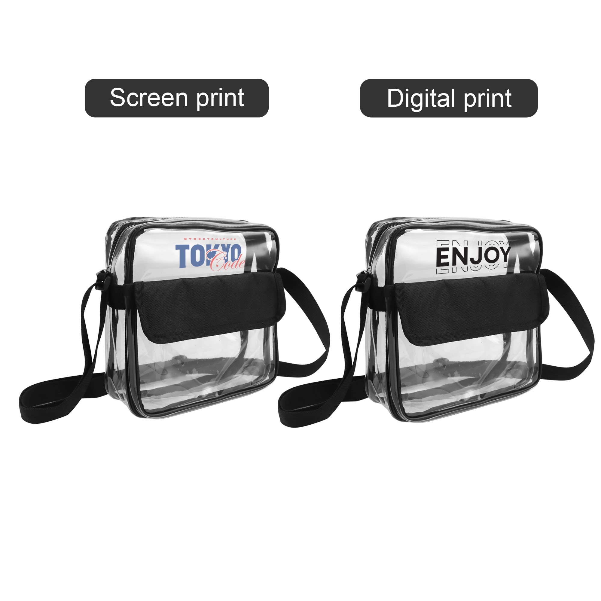 Clear Shoulder Crossbody Bag
