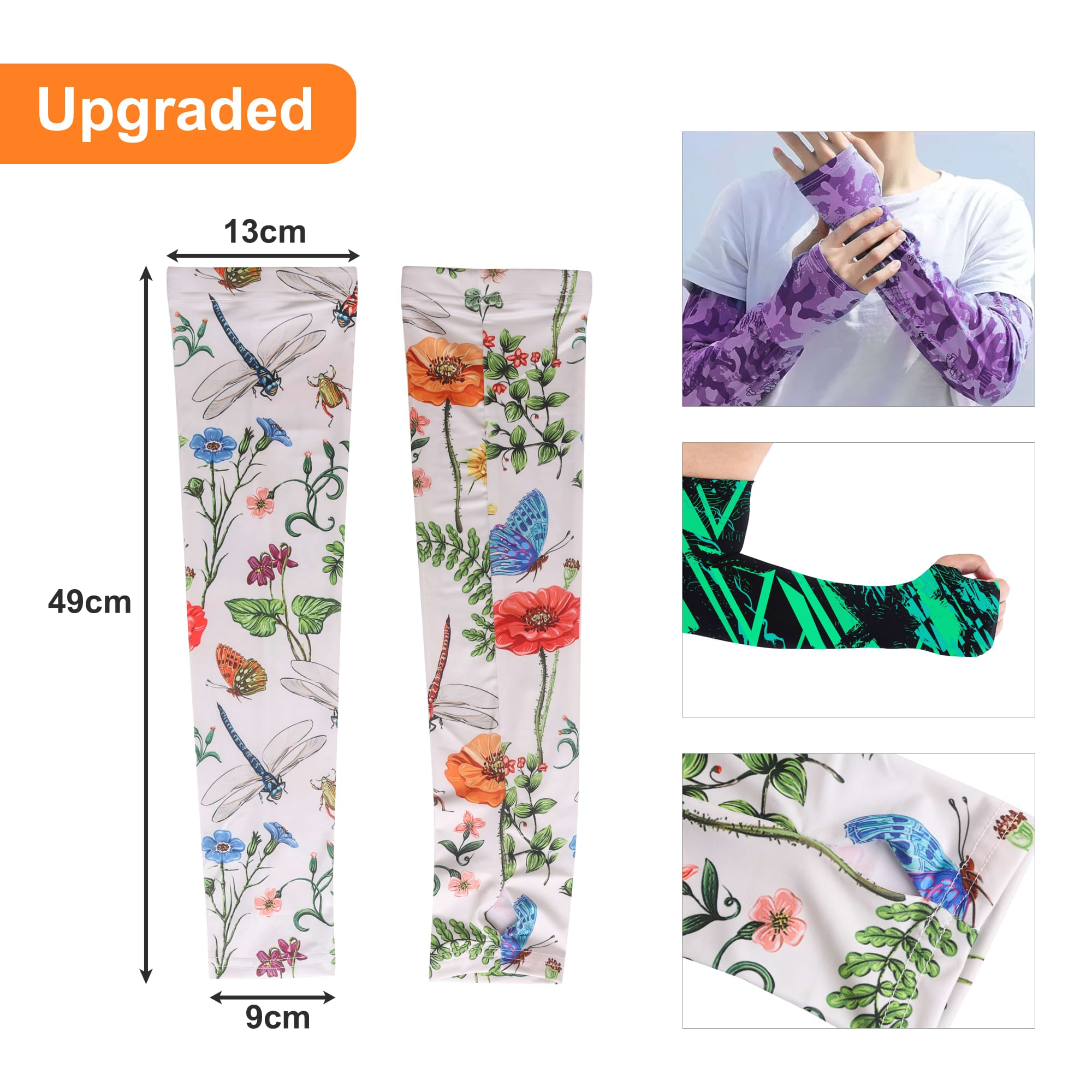 Ice Silk Arm Sleeve