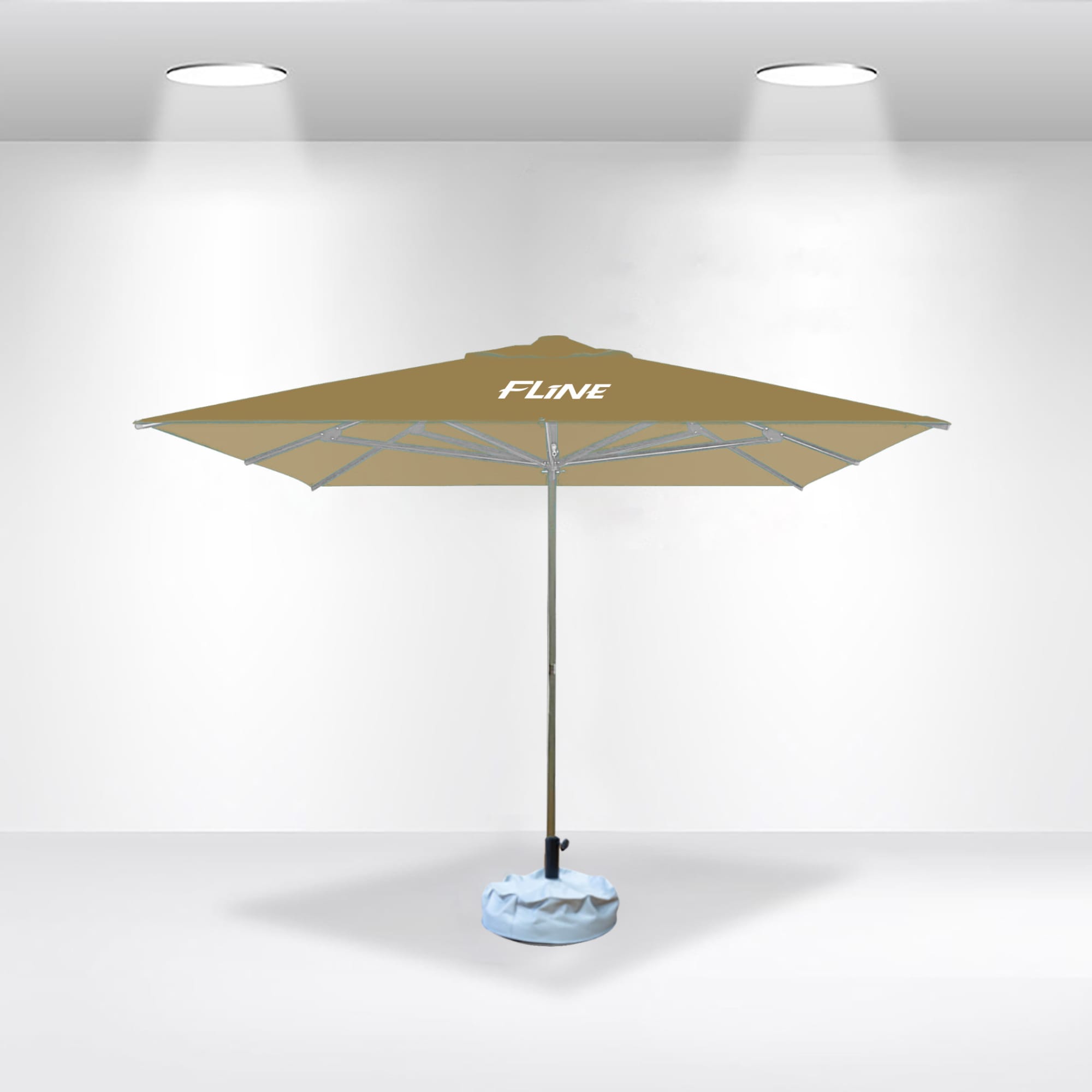2x2m Square Stock Colour Commercial Market Umbrella