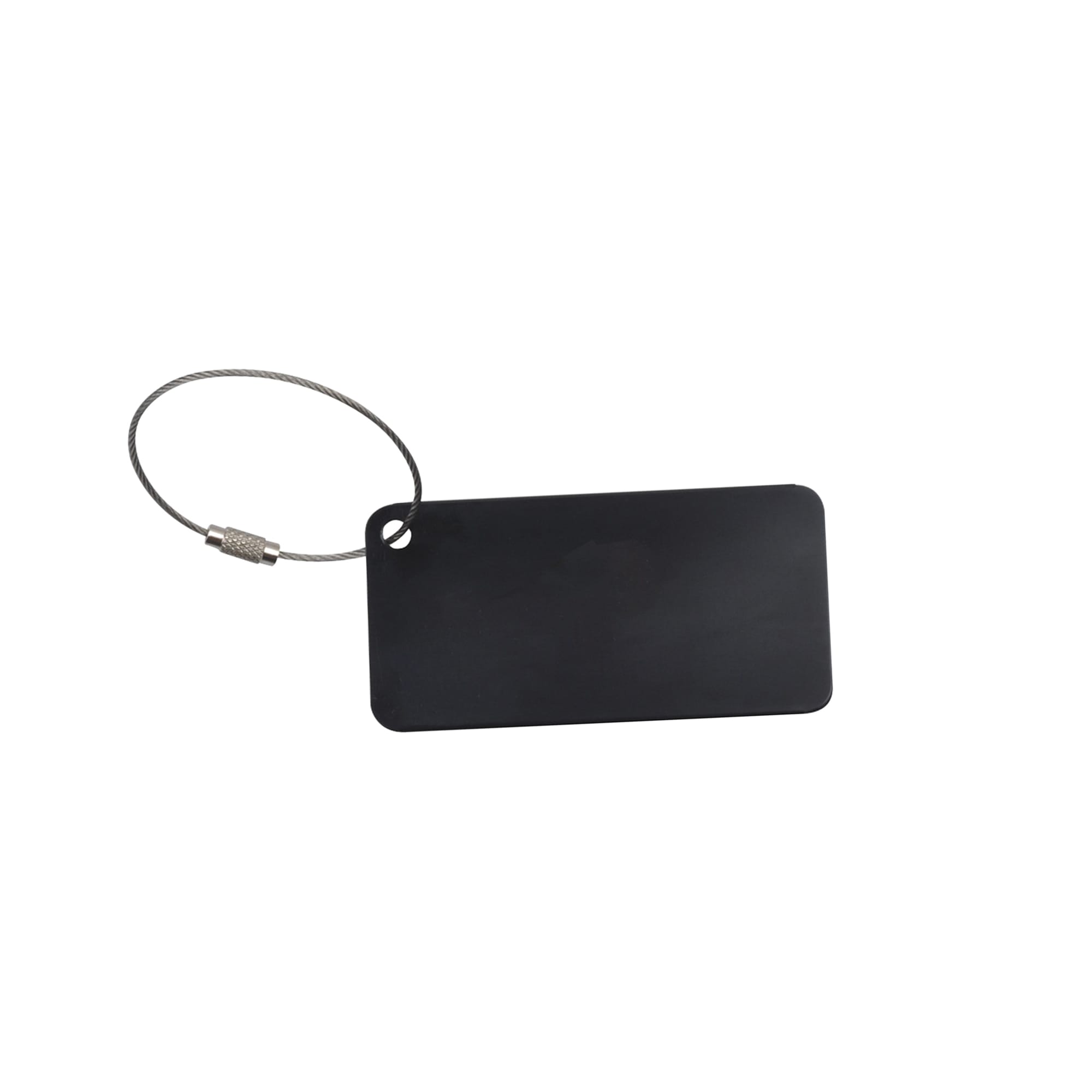 Square Aluminium Luggage Tag