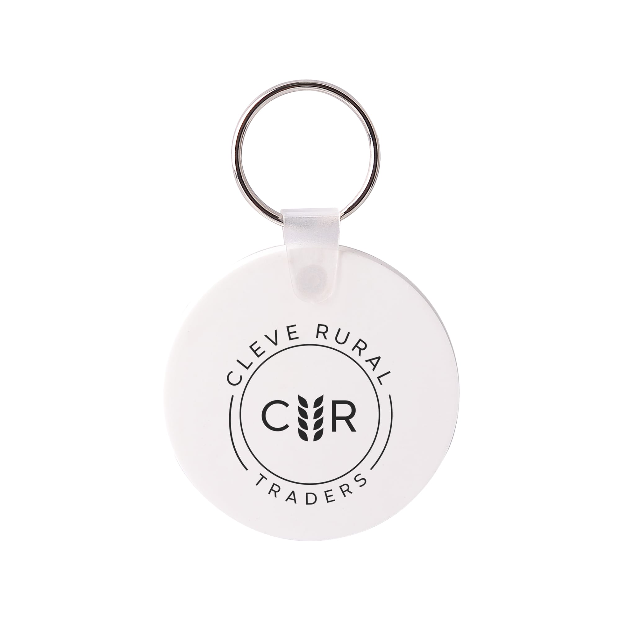 Round Durasoft Keyring