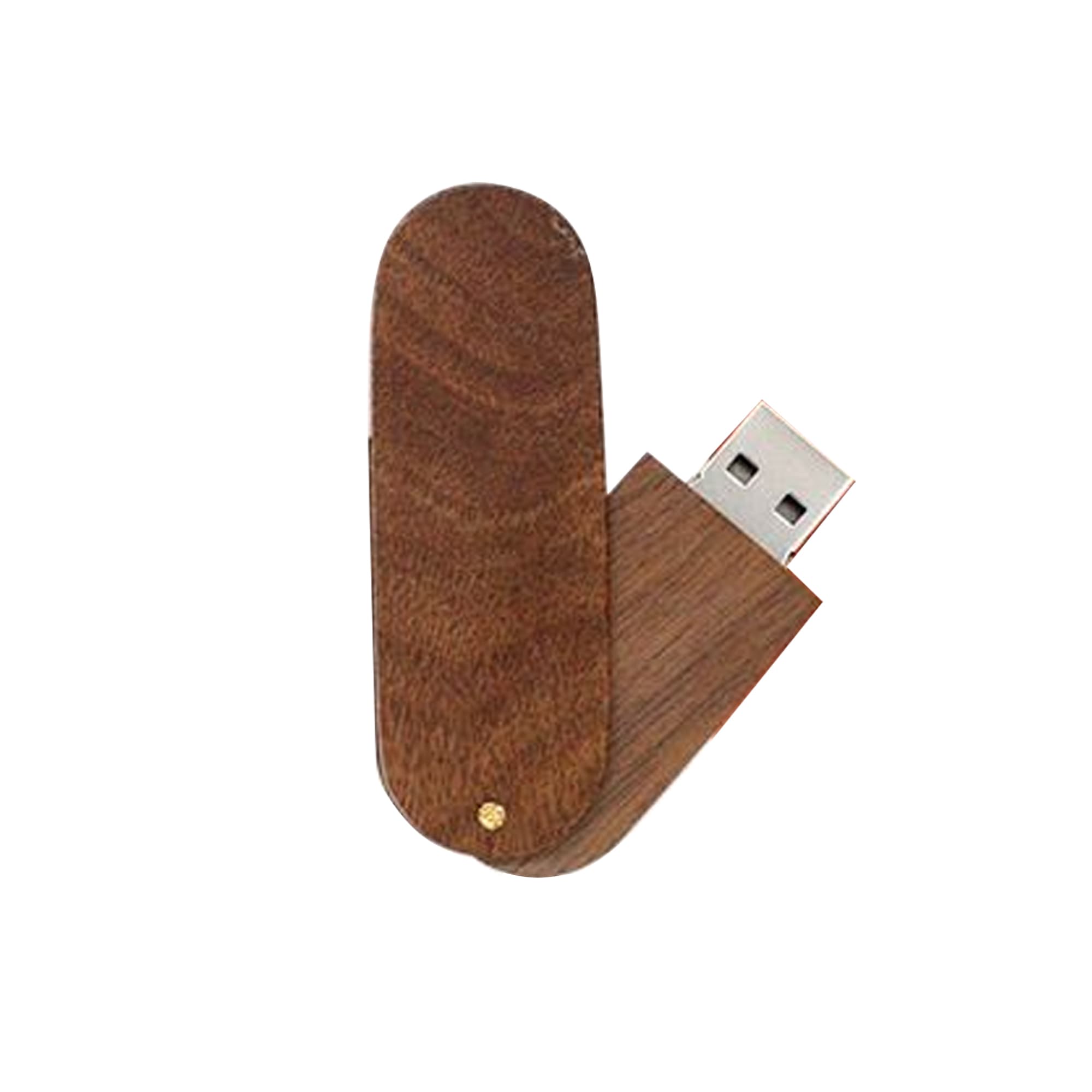 Swivel Wooden Flash Drive